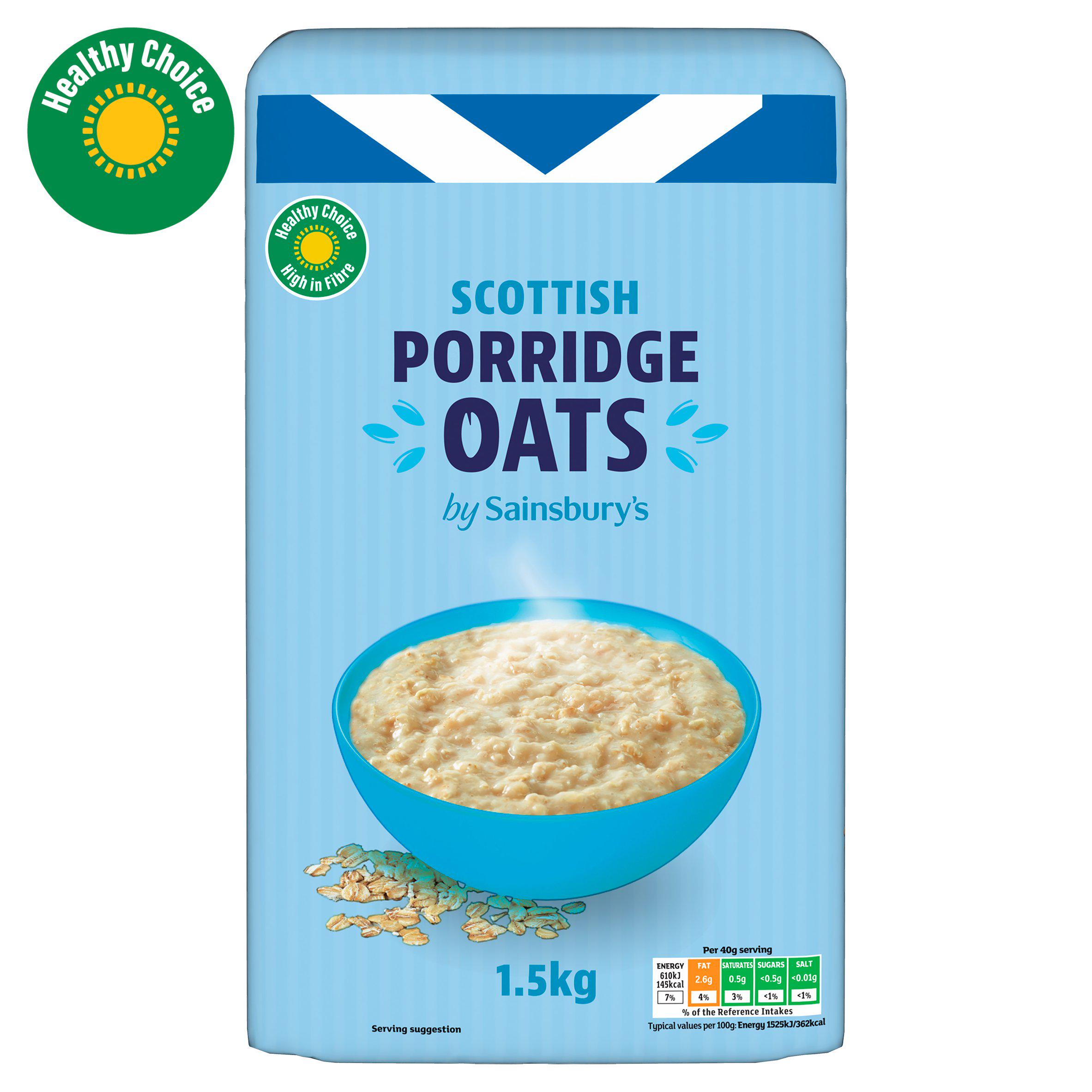 Sainsbury's Scottish Porridge Oats 1.5kg