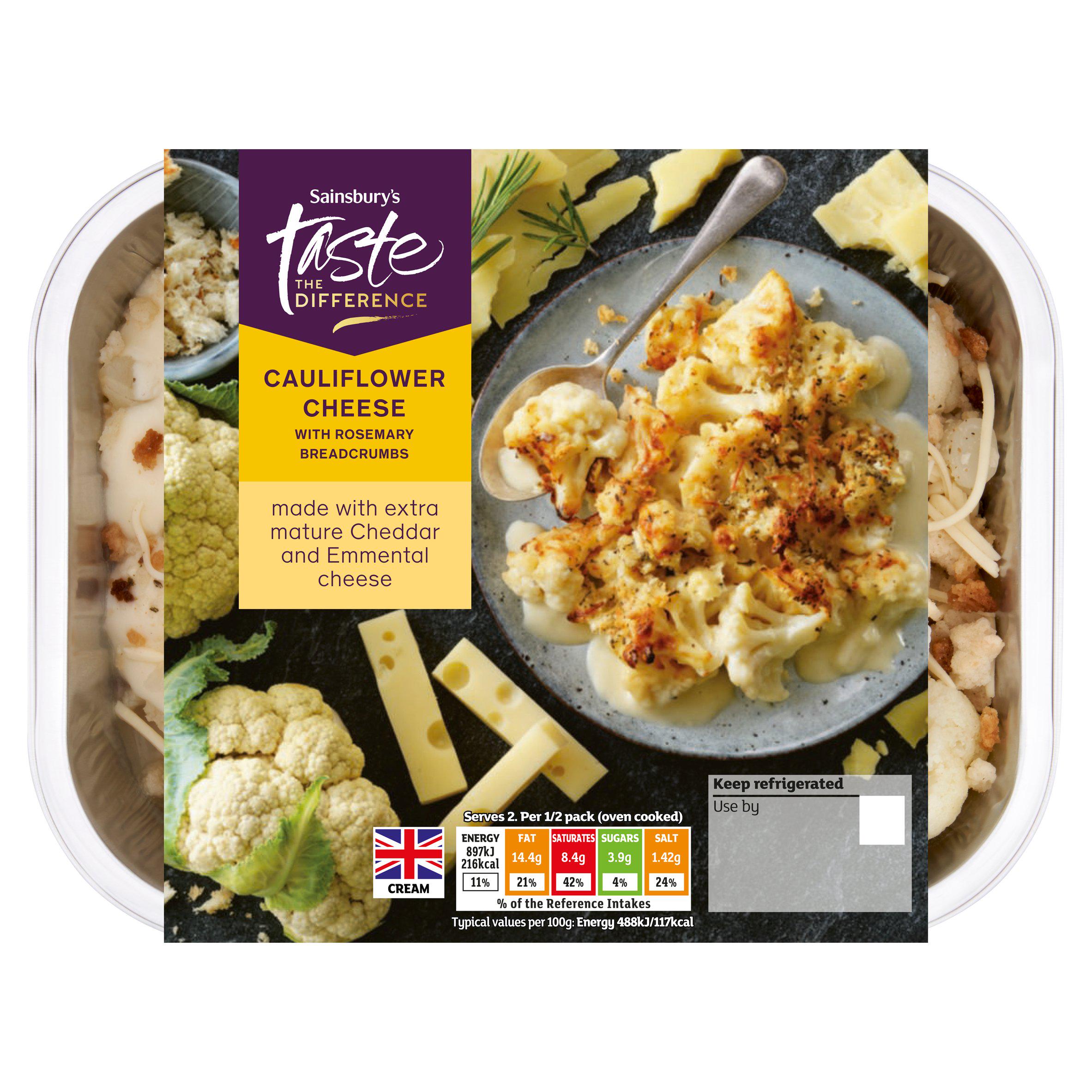 Sainsbury's Cauliflower Cheese, Taste the Difference 400g