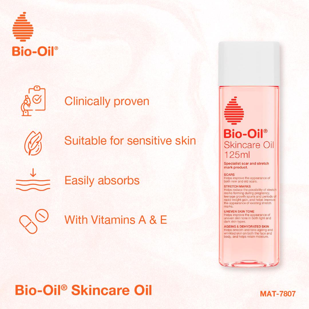 Bio-Oil Skincare Oil For Scars, Stretch Marks & Uneven Skin Tone 60ml thumbnail 6