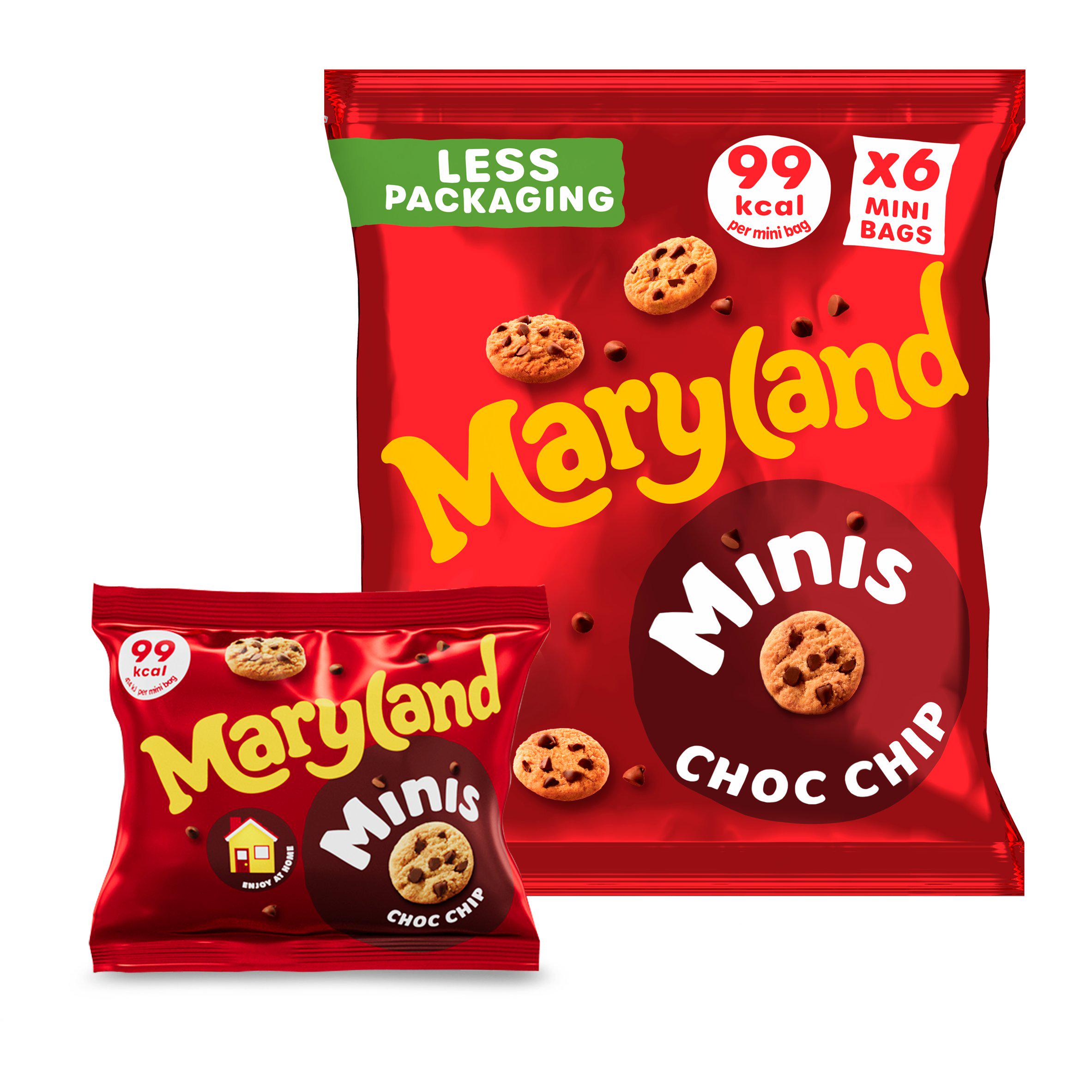 Maryland 6 Cookies Minis Multipacks Chocolate Chip