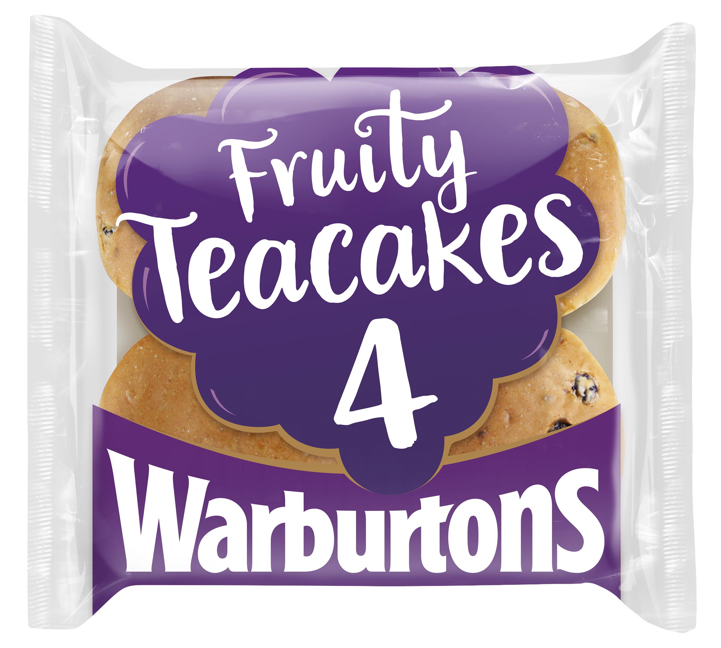 Warburtons Teacakes x4 thumbnail 2
