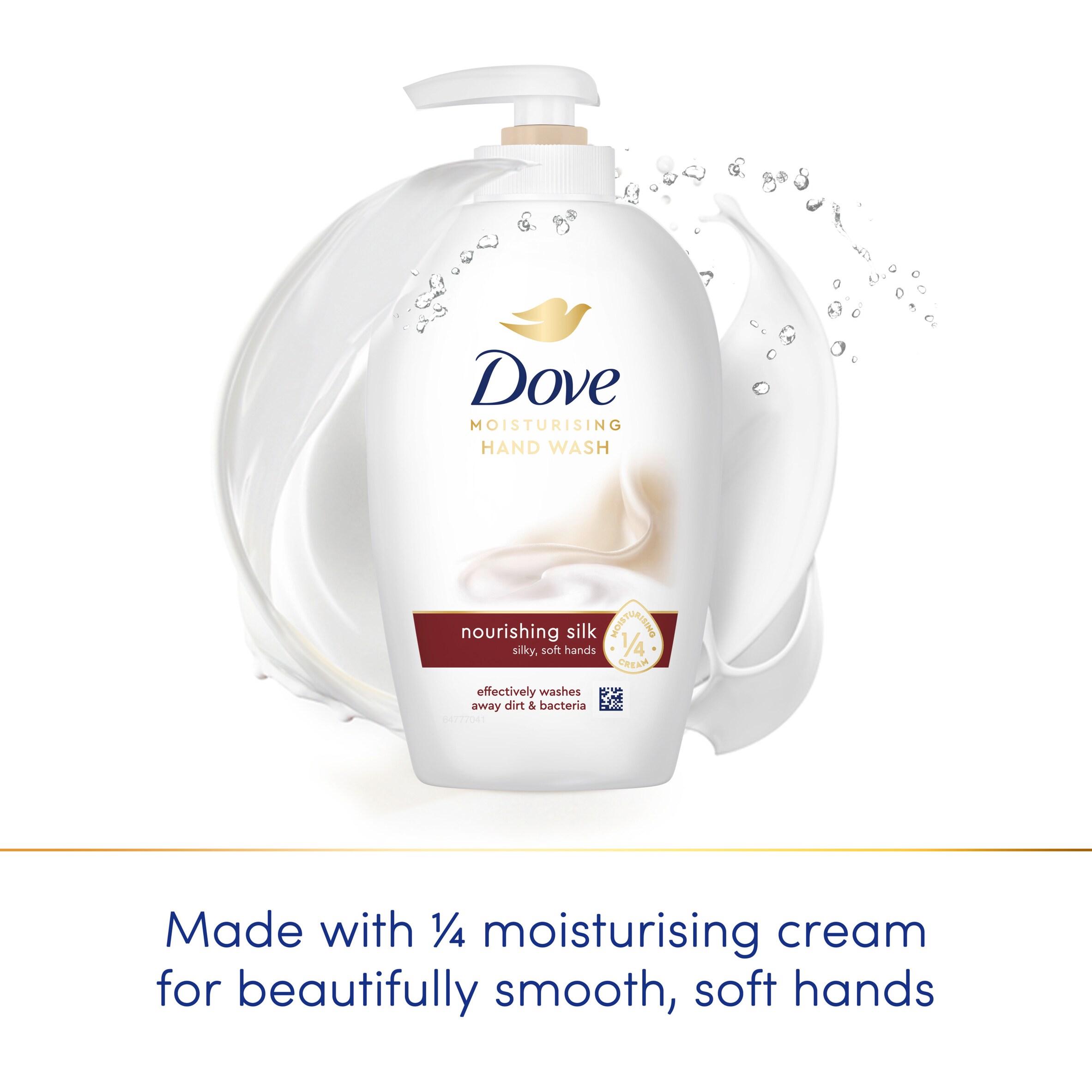 Dove Fine Silk Liquid Caring Hand wash Soap 250ml thumbnail 2