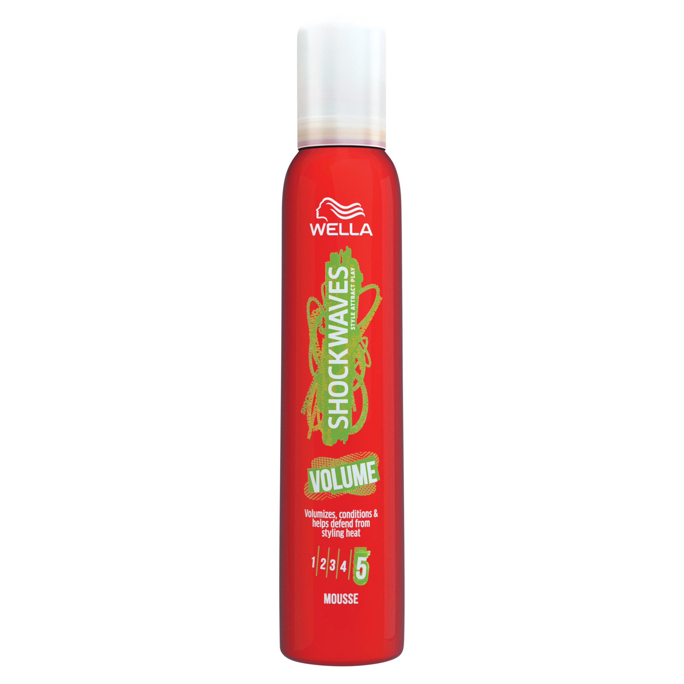 Wella Shockwaves Volume Mousse