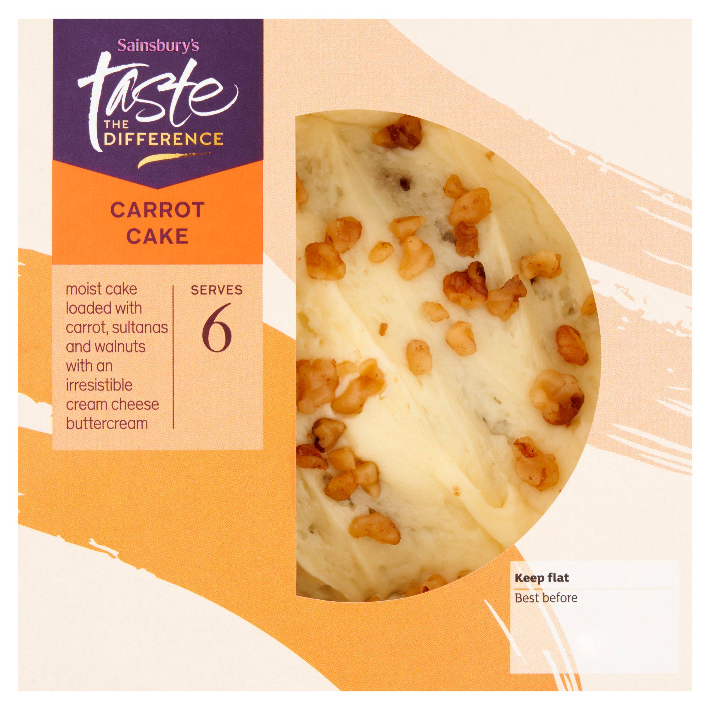 Sainsbury's Carrot Cake, Taste the Difference 395g