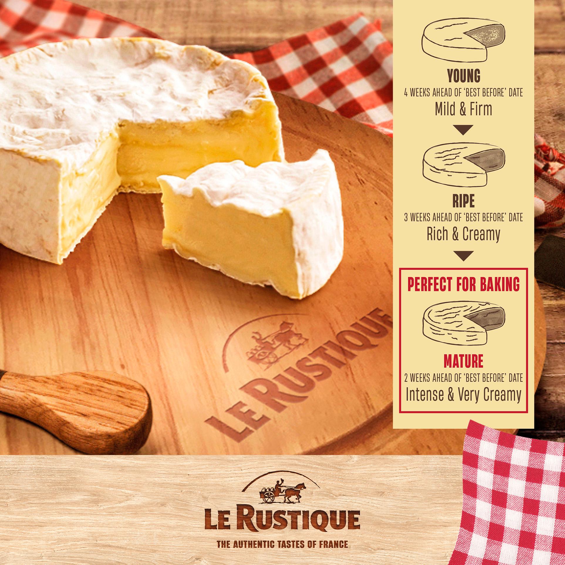 Le Rustique Camembert Cheese 250g thumbnail 4
