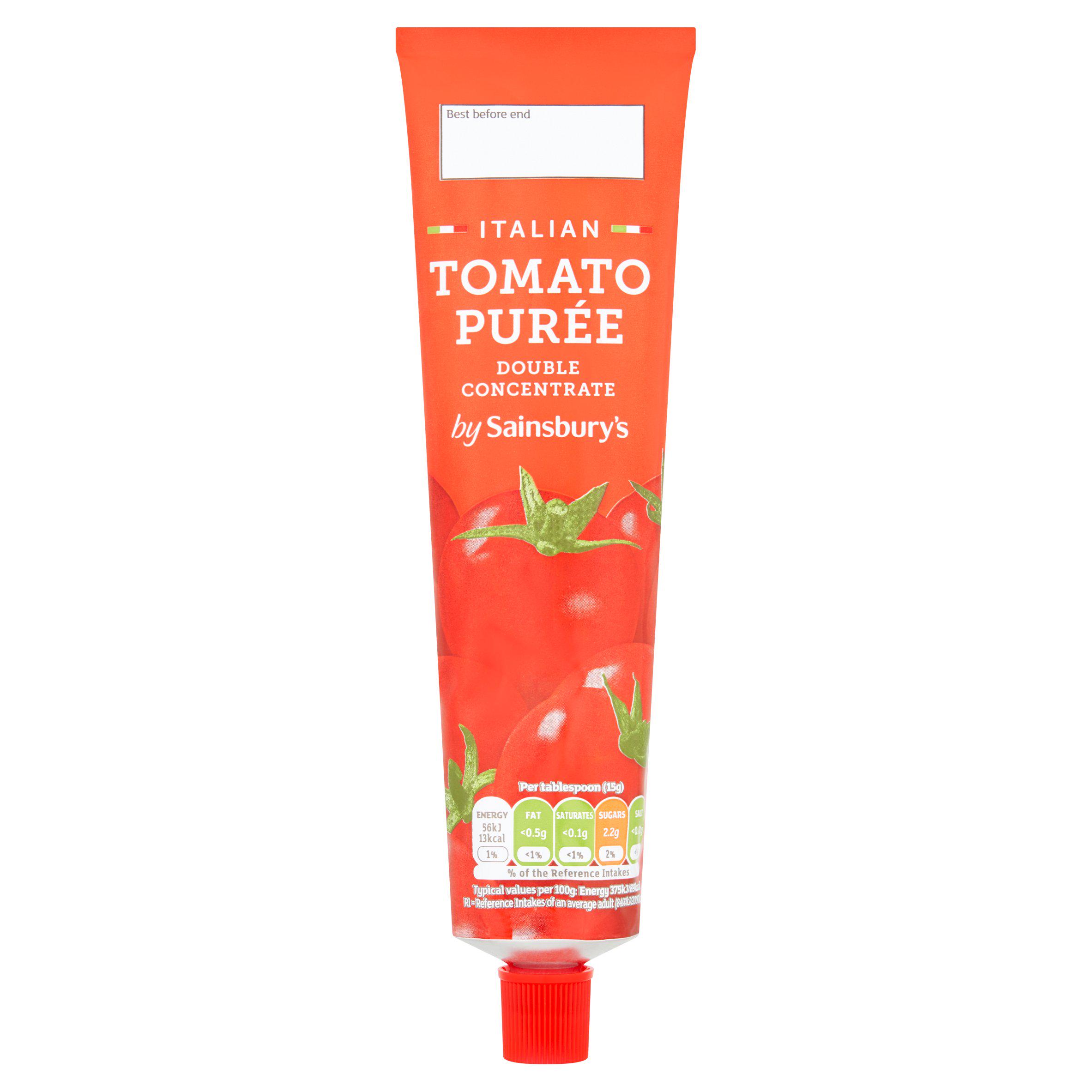 Sainsbury's Tomato Puree, Double Concentrate 200g