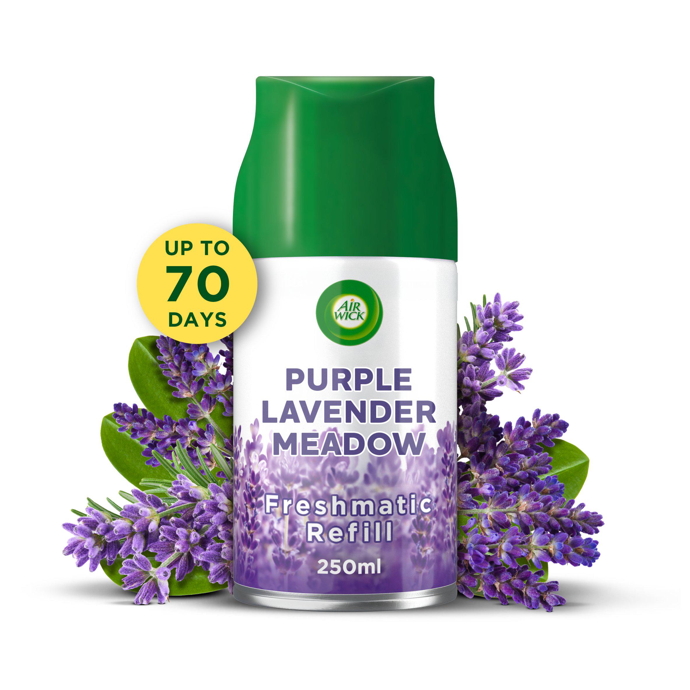Air Wick Freshmatic Refill, Purple Lavender Meadow Air Freshener 250ml