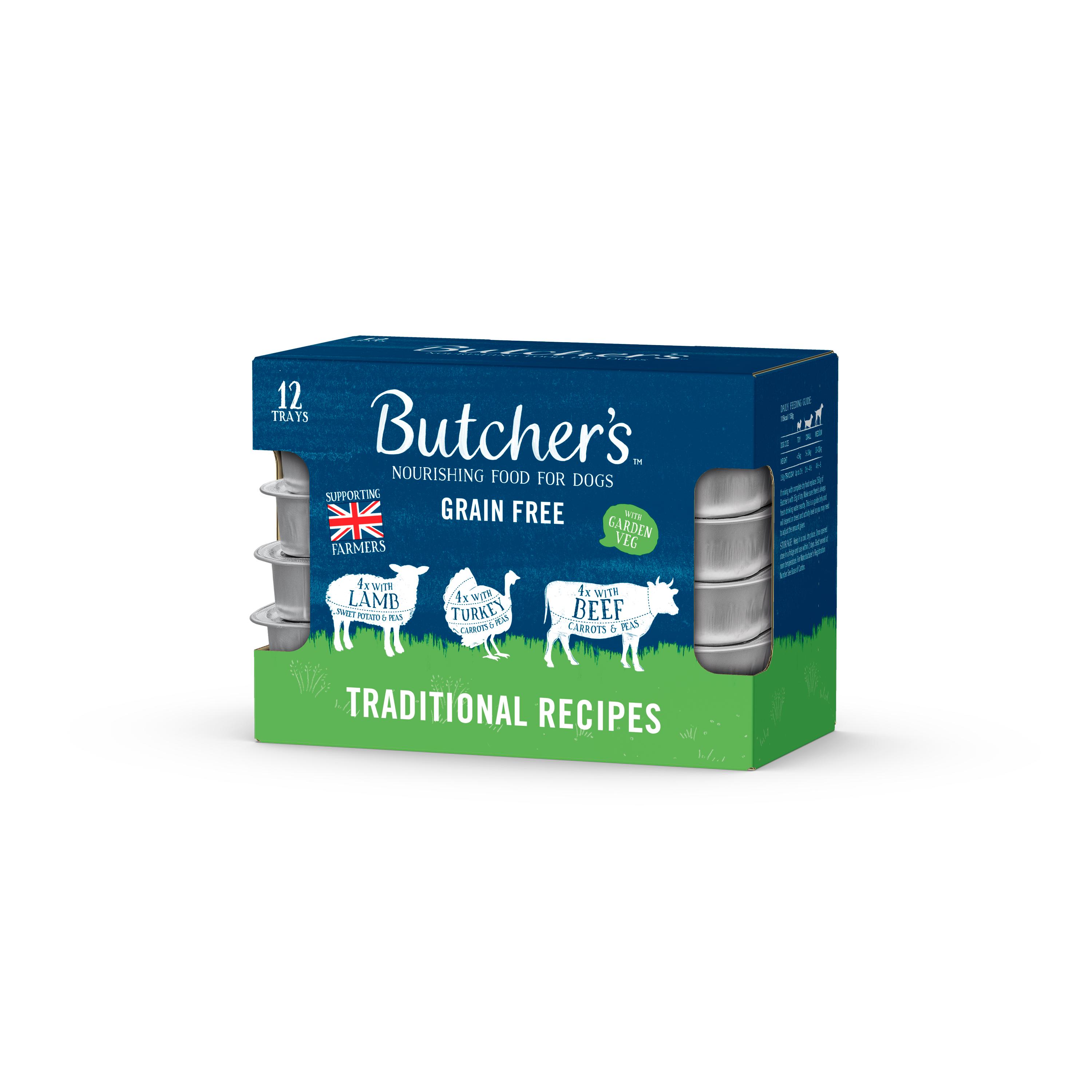 Butcher's Traditional Recipes Dog Food Trays 12x150g thumbnail 3