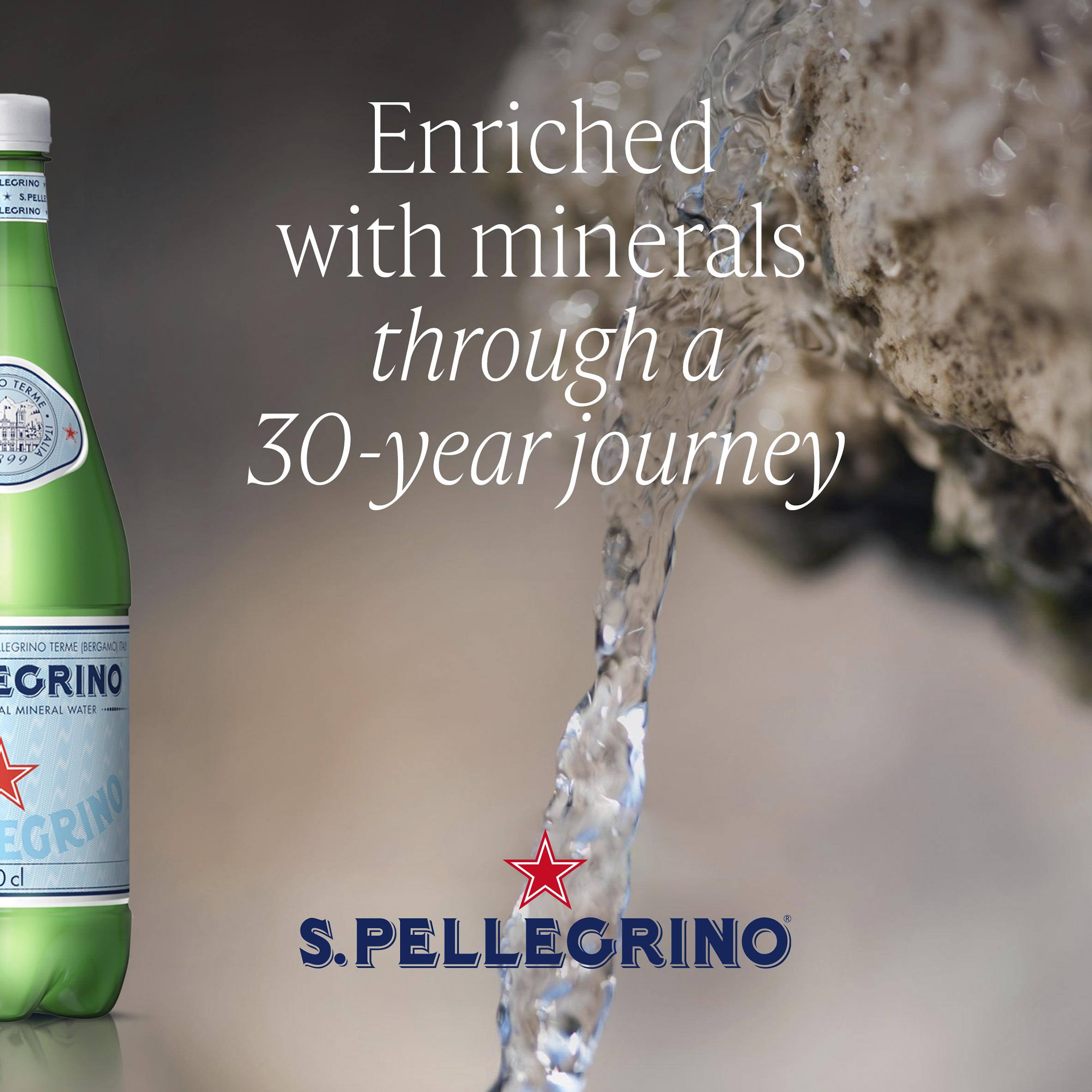 San Pellegrino Sparkling Natural Mineral Water Bottle 500ml thumbnail 3