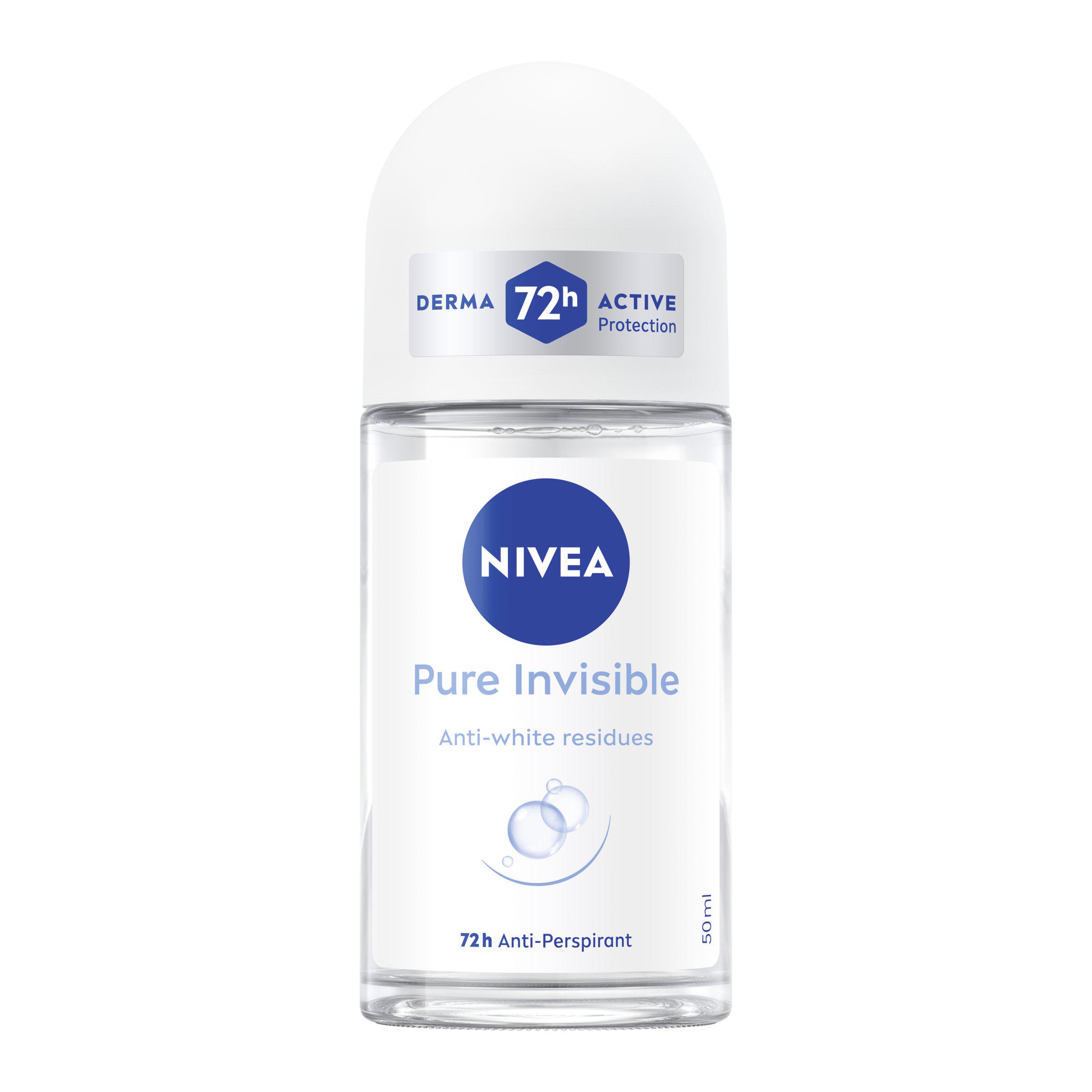 Nivea Pure Invisible Anti Perspirant Deodorant Roll On 50ml