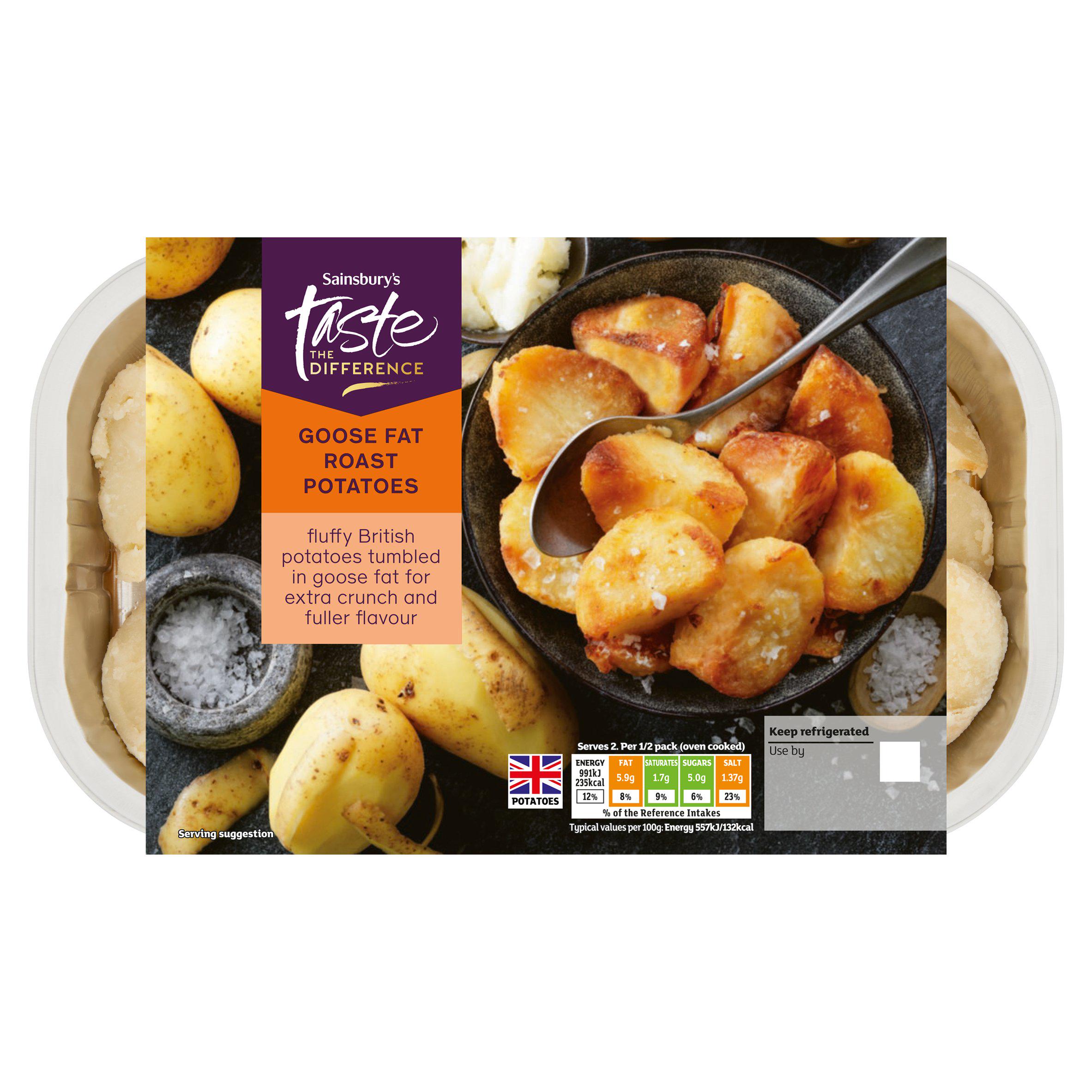 Sainsbury's Chunky Roast Potatoes, Taste the Difference 450g