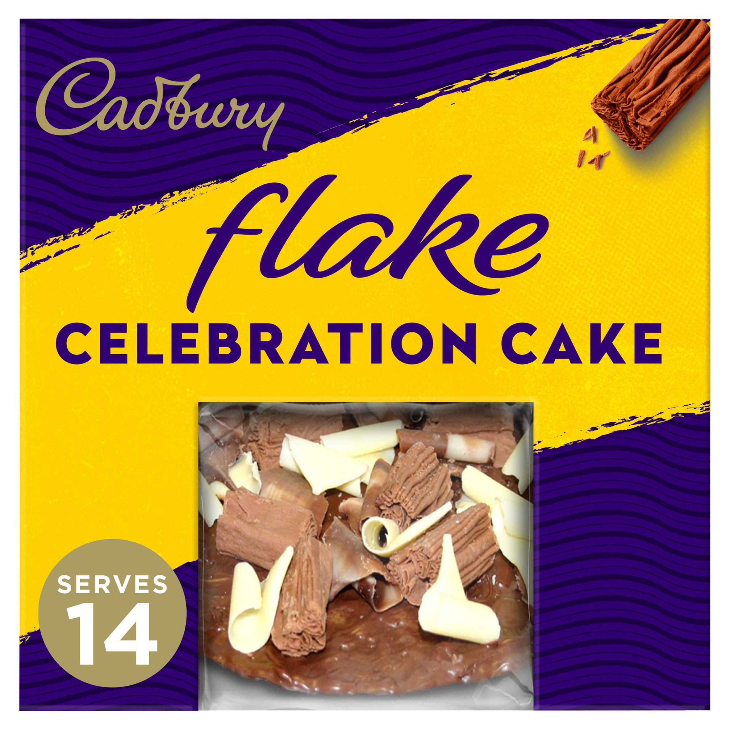 Cadbury Birthday Celebration Flake Chocolate Cake 960g (Serves 14)