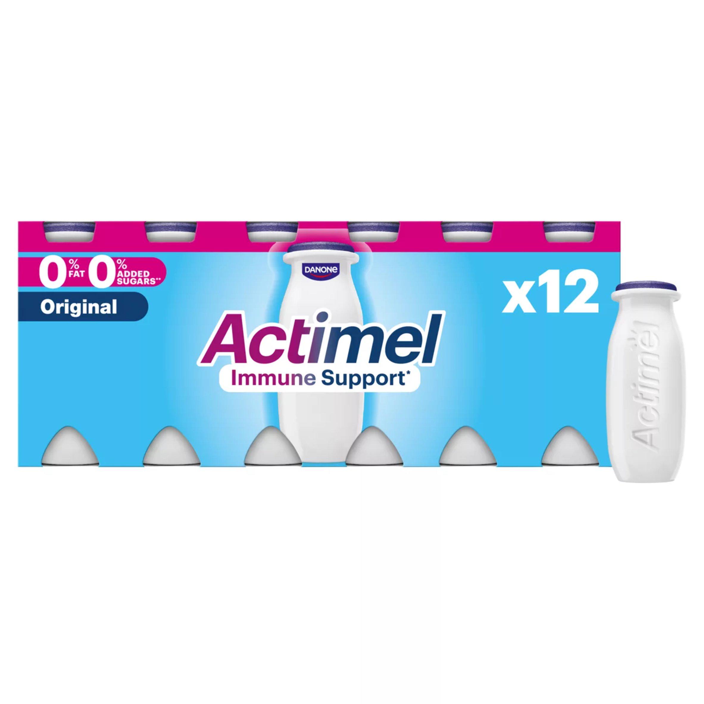Actimel Original 0% Added Sugar Fat Free Yoghurt Drink
