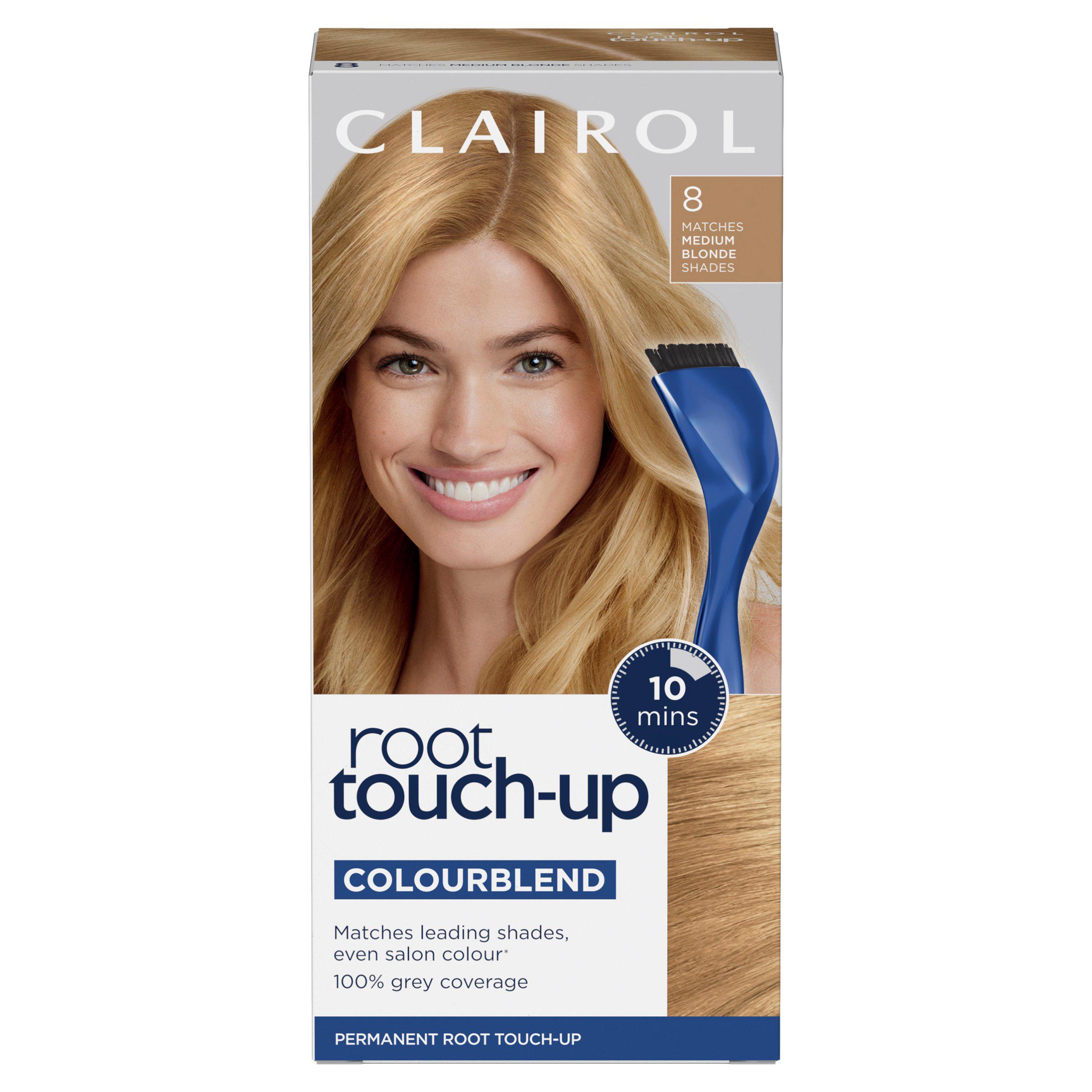 Clairol Root Touch-Up Permanent Hair Dye Medium Blonde 8