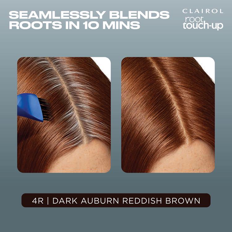 Clairol Root Touch-Up Permanent Hair Dye Reddish Brown 4R thumbnail 2
