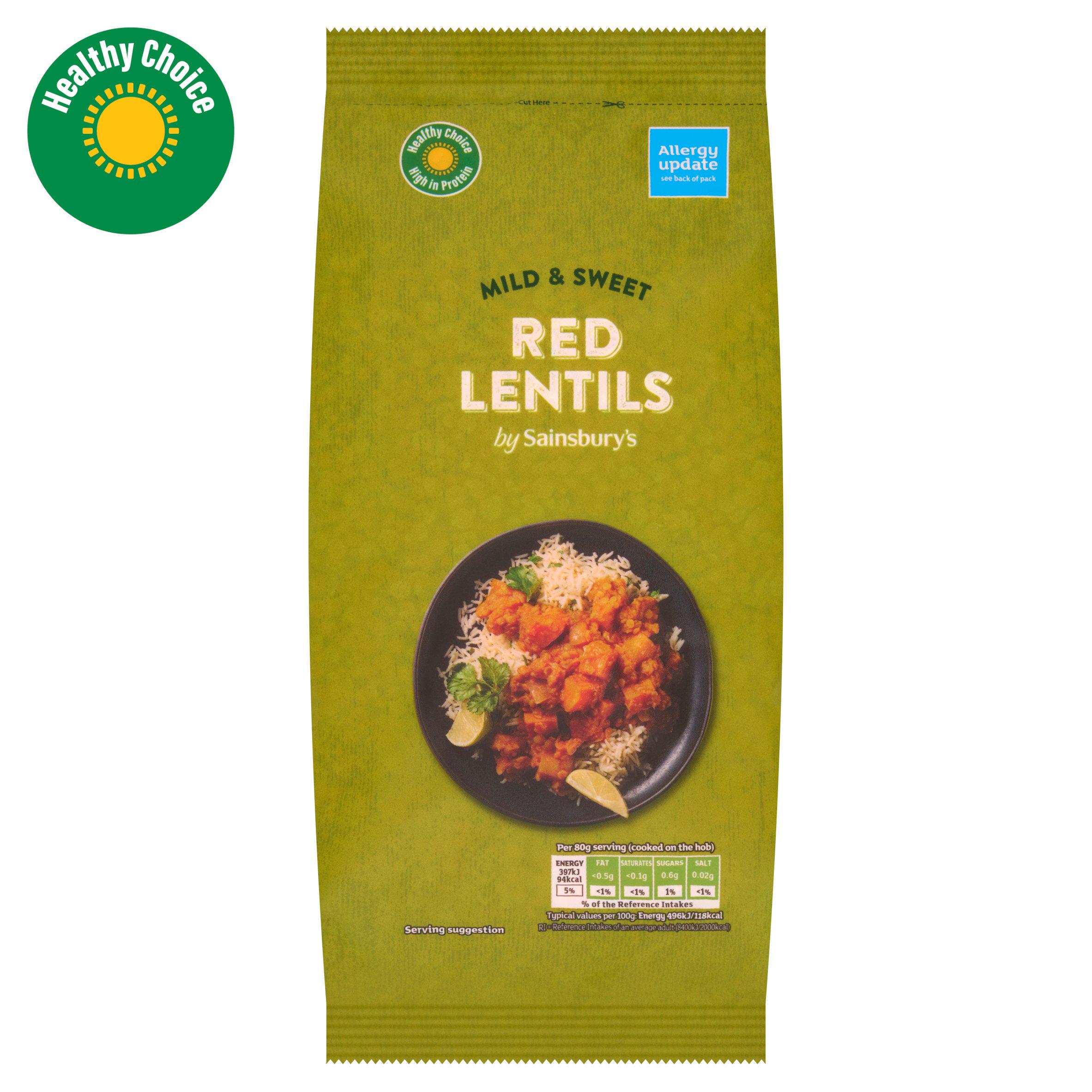 Sainsbury's Red Lentils 1kg