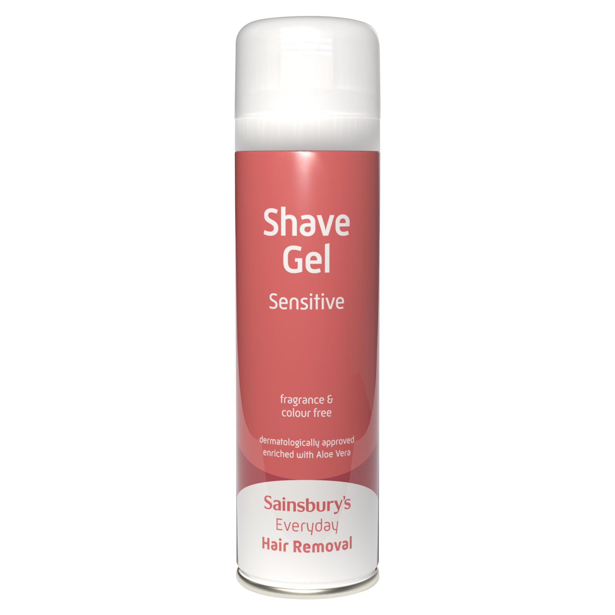 Sainsbury's Ladies Shave Gel, Sensitive 200ml