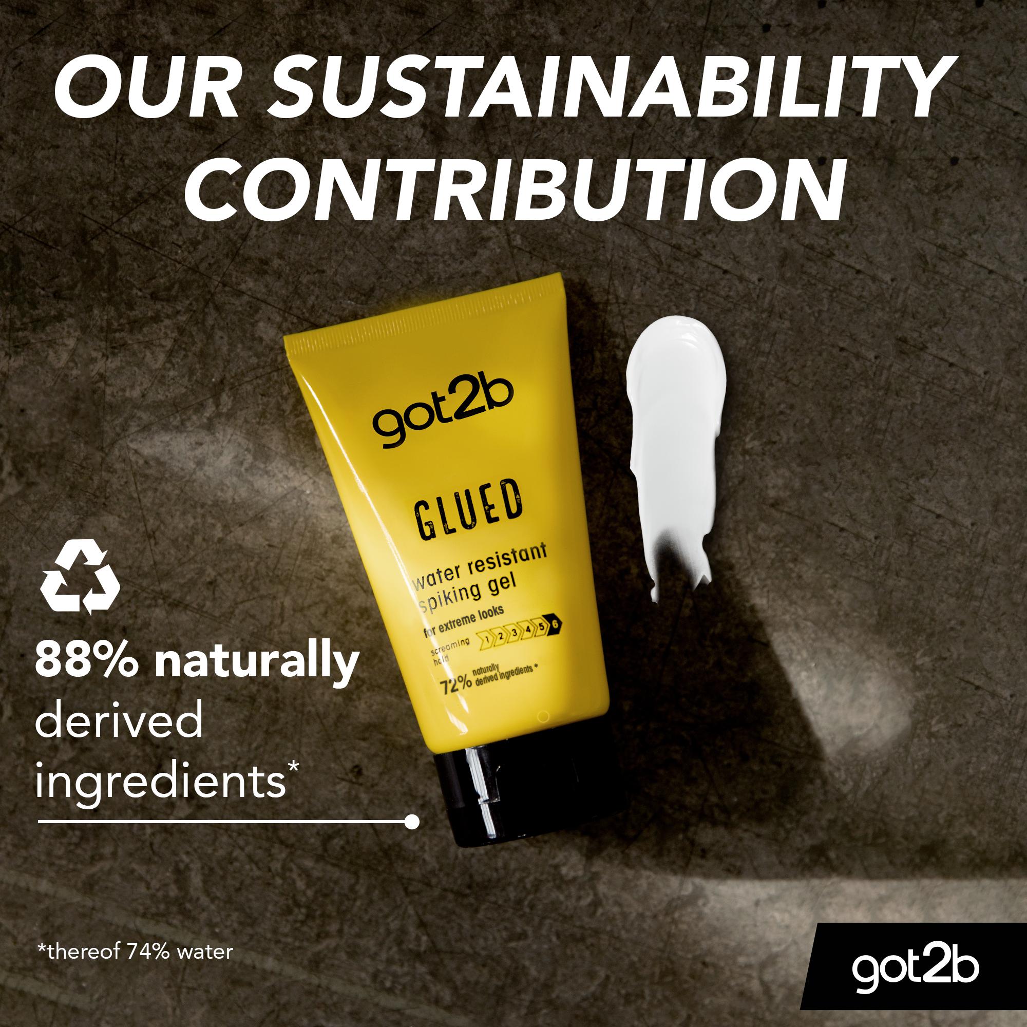 Got2b 150ml Water Resistant Glued Spiking Hair Gel thumbnail 4