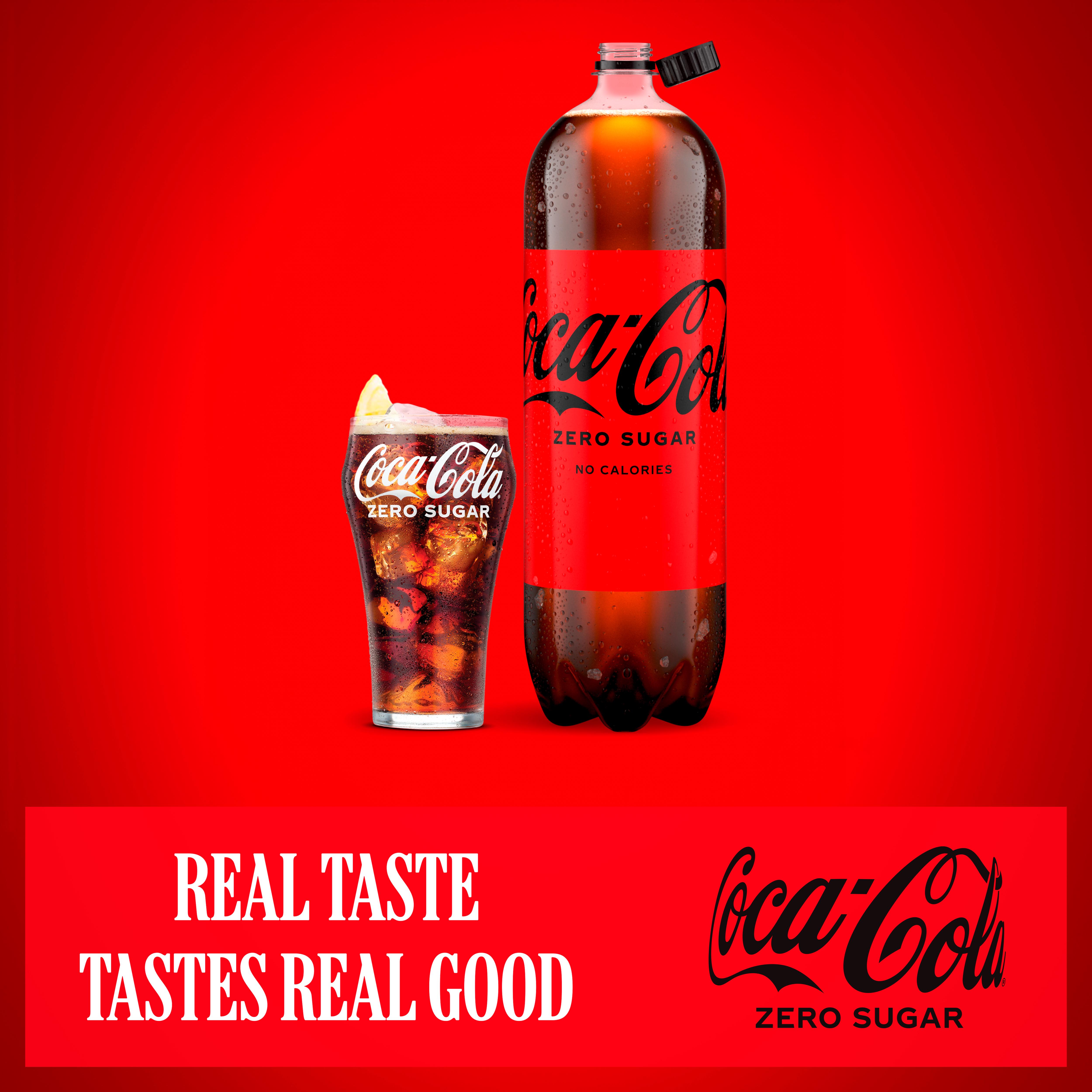 Coca-Cola 1.25L Zero Sugar Bottle thumbnail 5