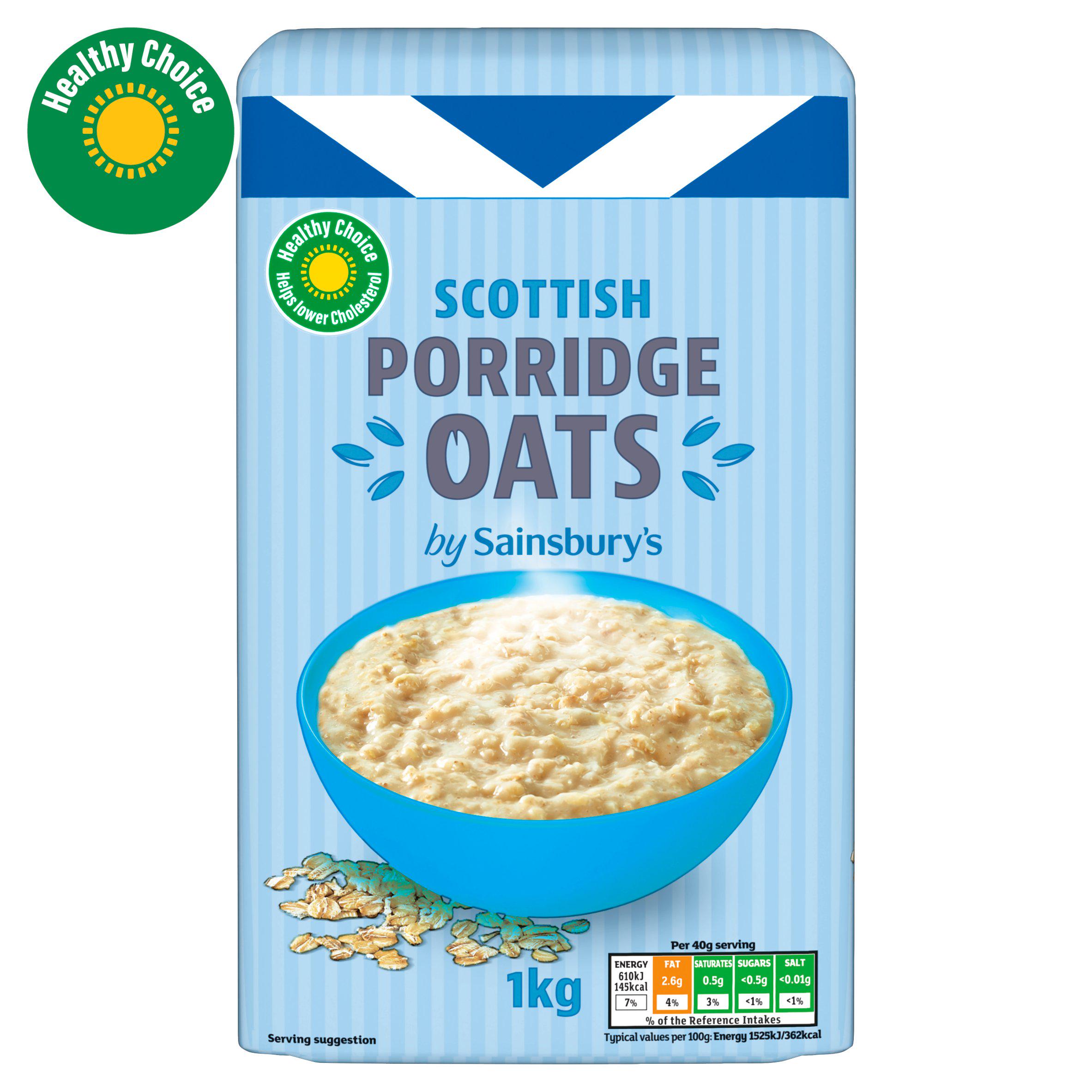 Sainsbury's Scottish Porridge Oats 1kg