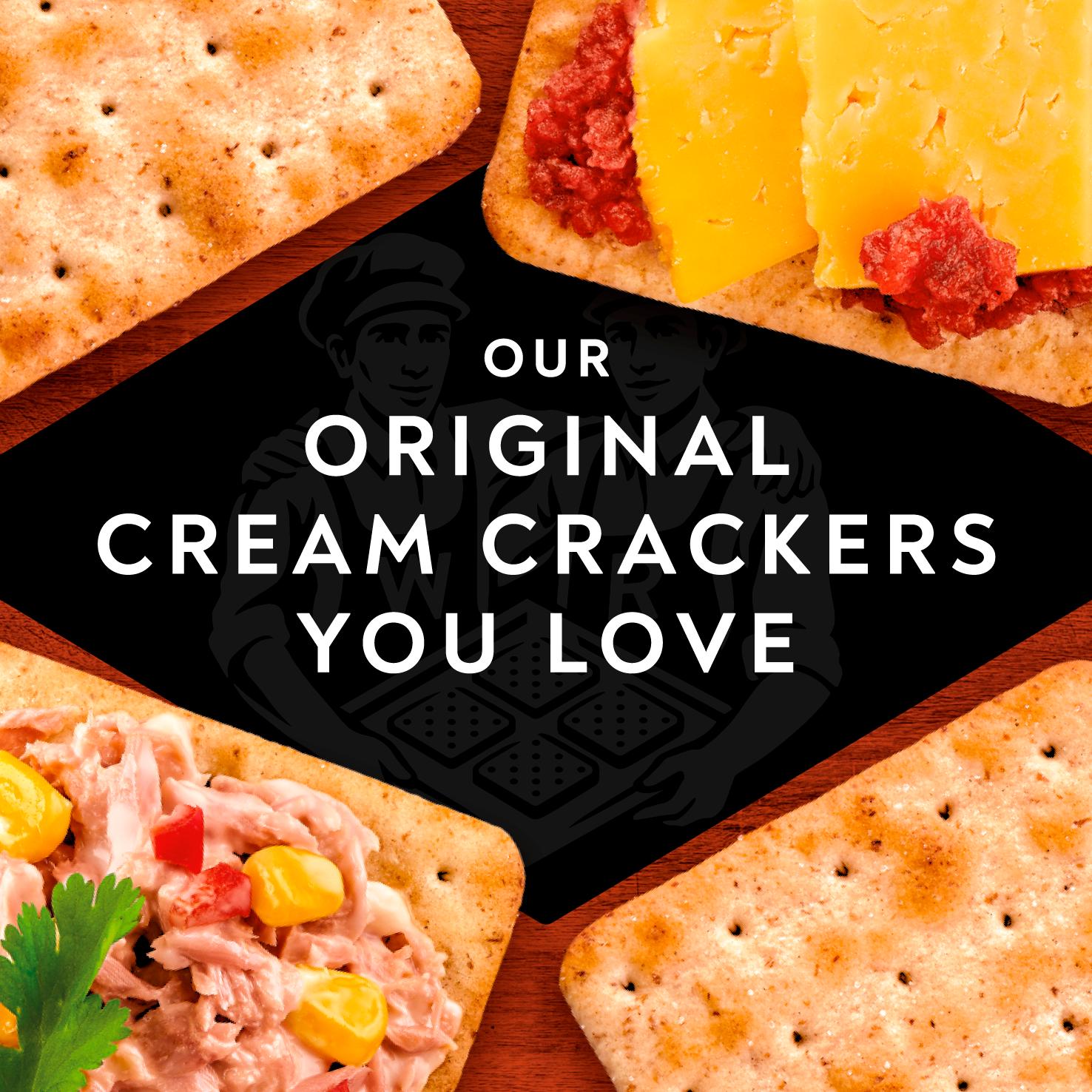Jacob's Cream Crackers High Fibre 200g thumbnail 2