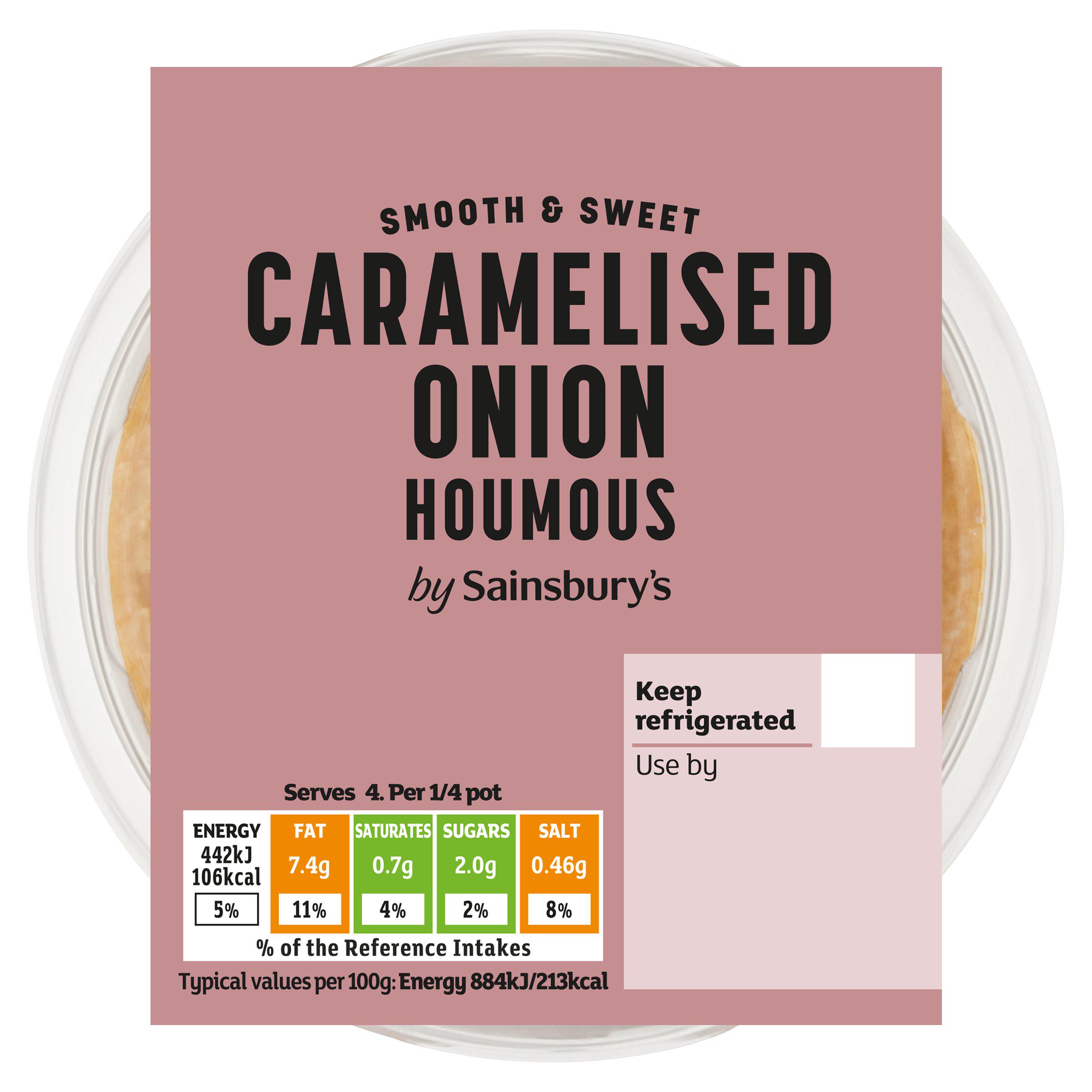 Sainsbury's Caramelised Onion Houmous 200g