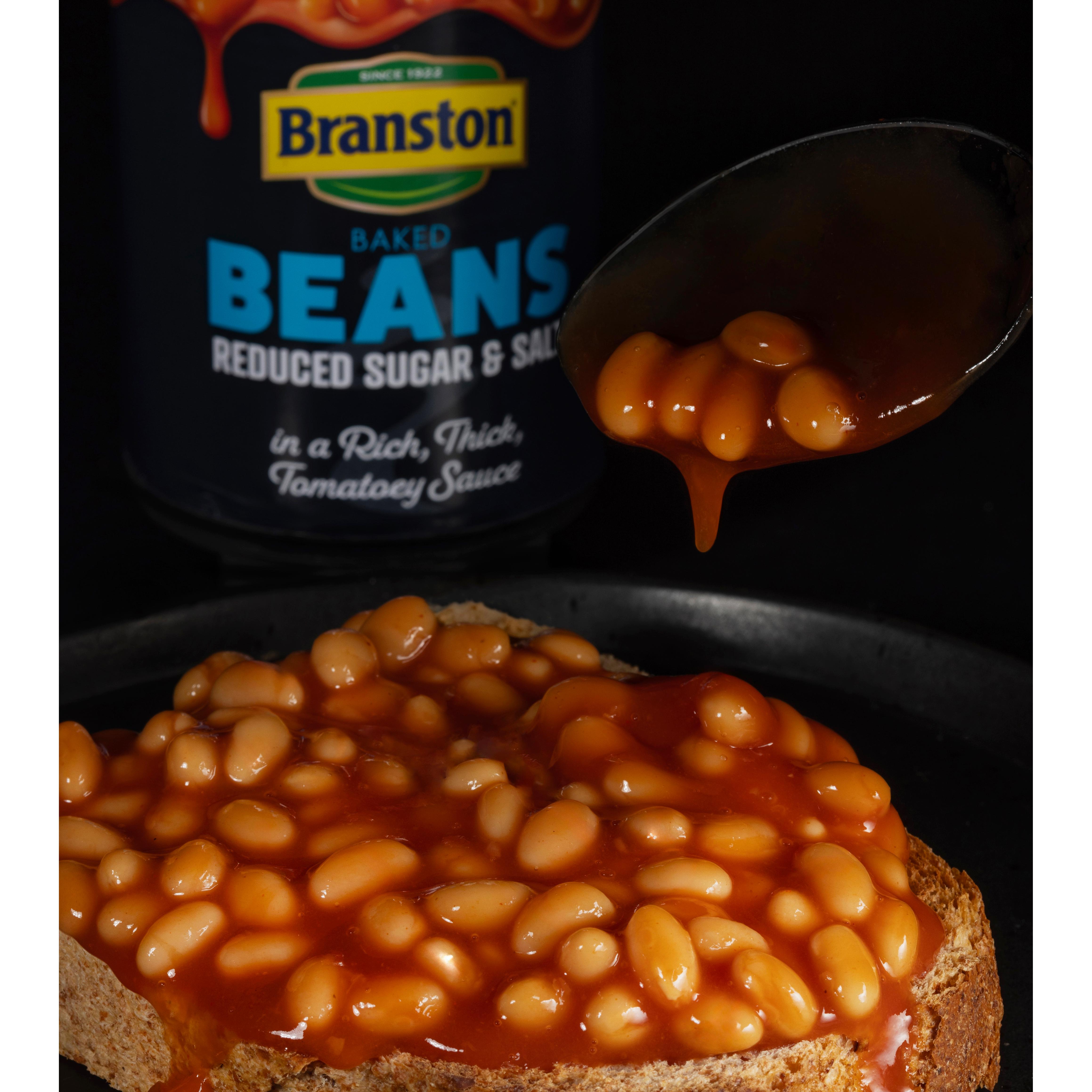 Branston Reduced Sugar & Salt Baked Beans 410g thumbnail 2
