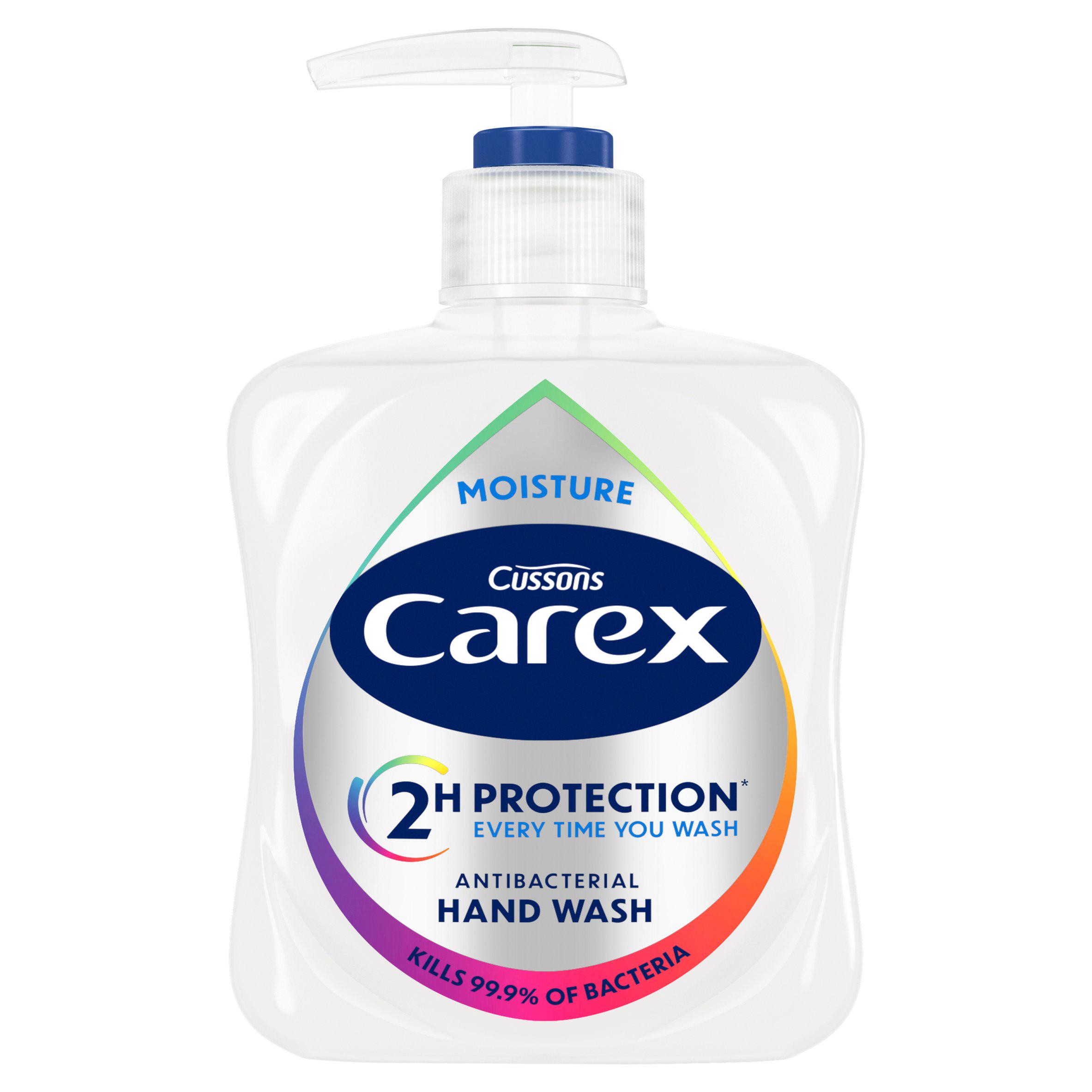 Carex 250ml Moisture Antibacterial Handwash