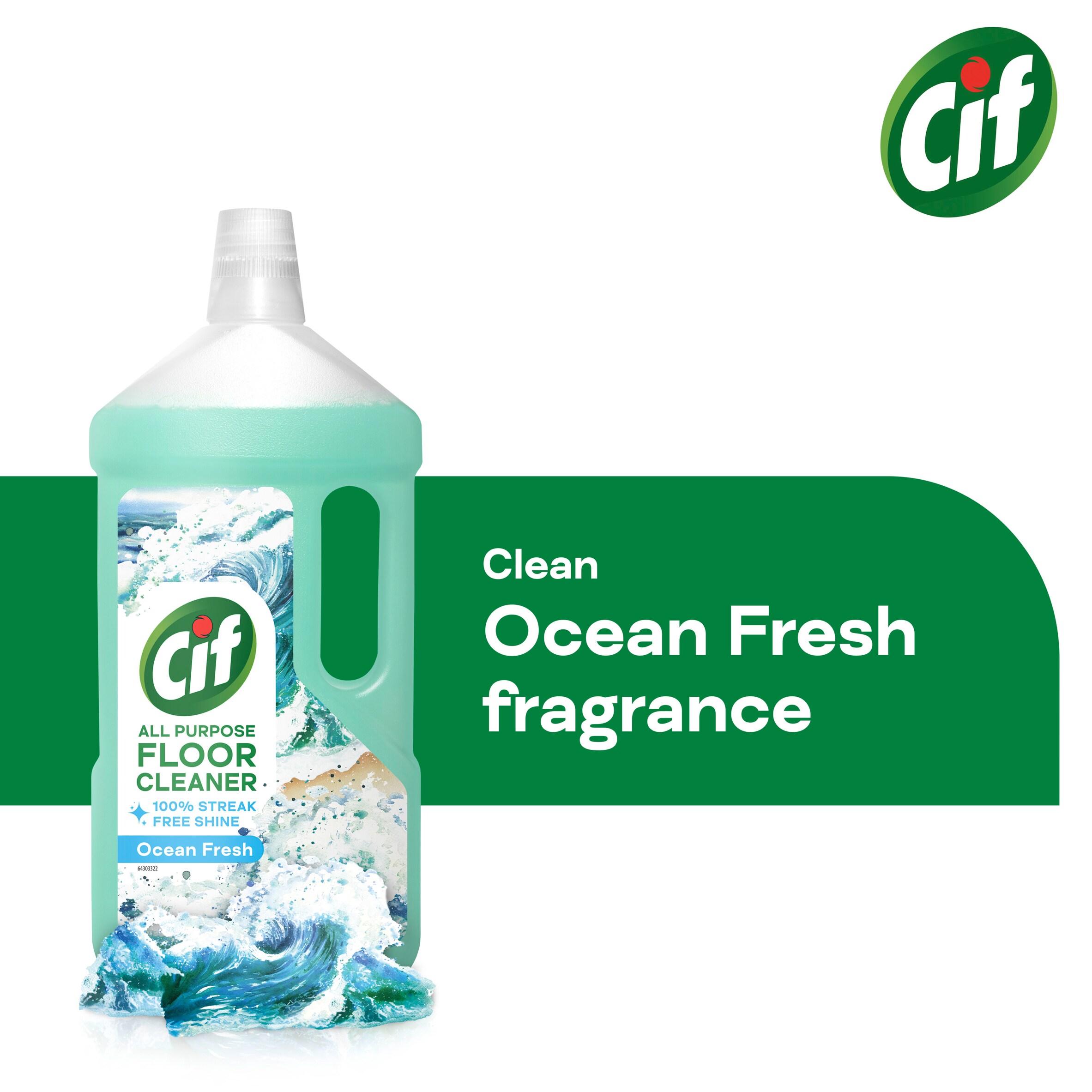 Cif Floor Cleaner Ocean 950ml thumbnail 2