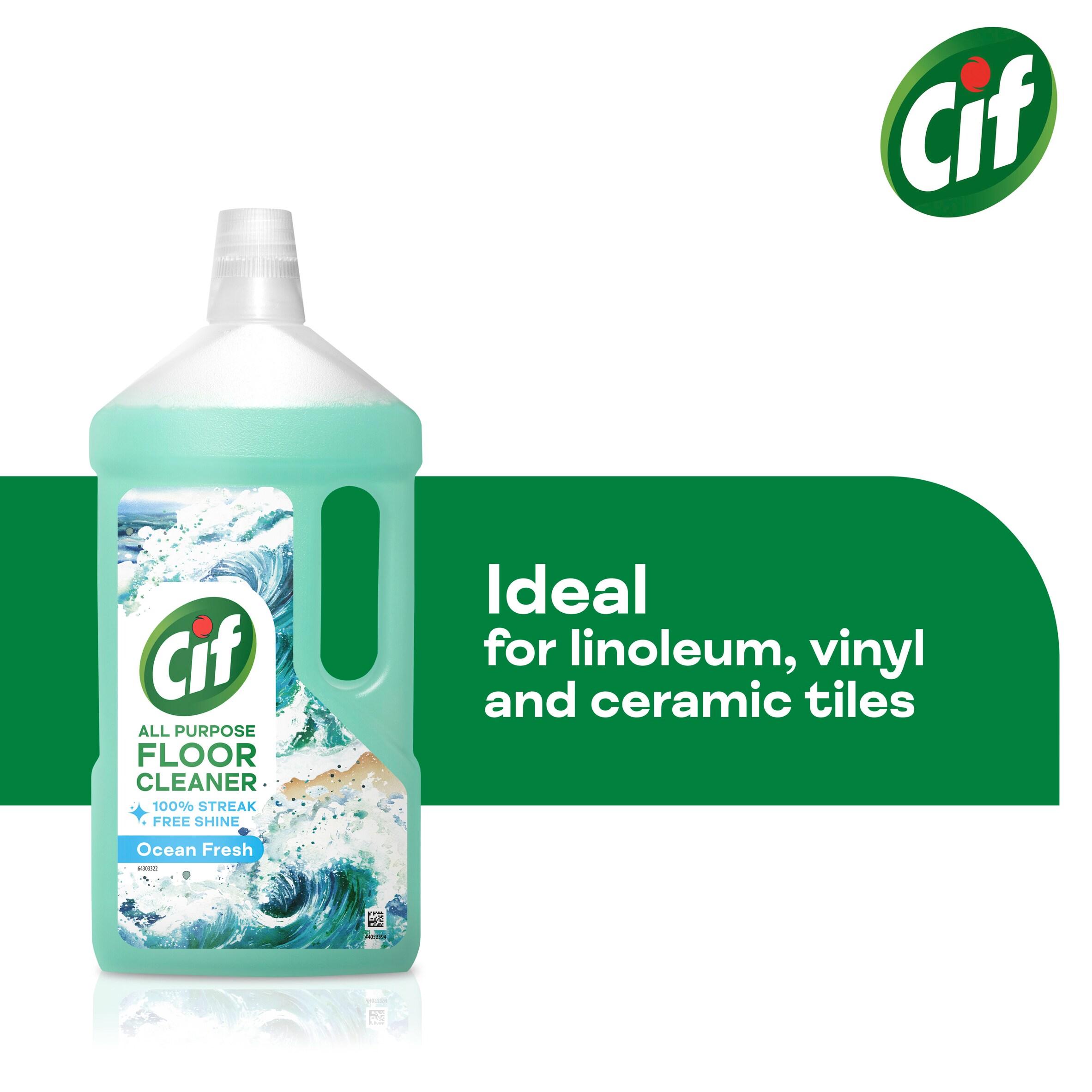 Cif Floor Cleaner Ocean 950ml thumbnail 3