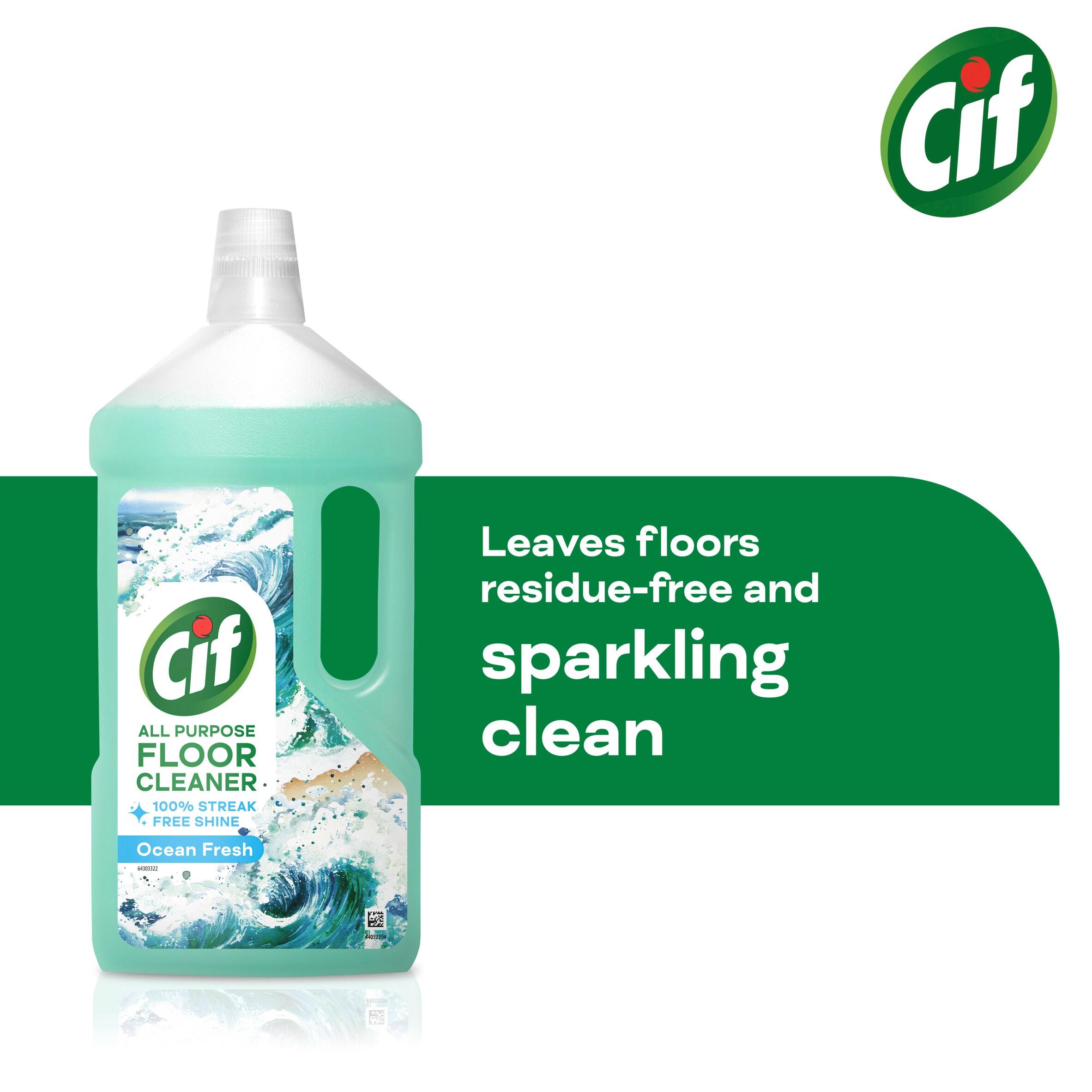 Cif Floor Cleaner Ocean 950ml thumbnail 4