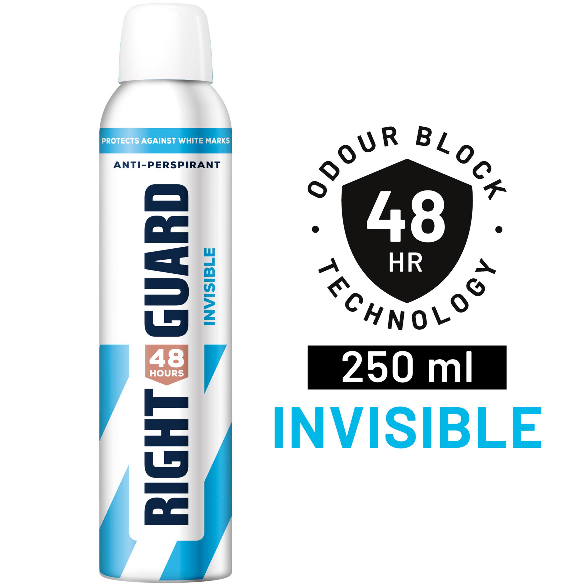 Right Guard Women Invisible Power Antiperspirant Deodorant 250Ml