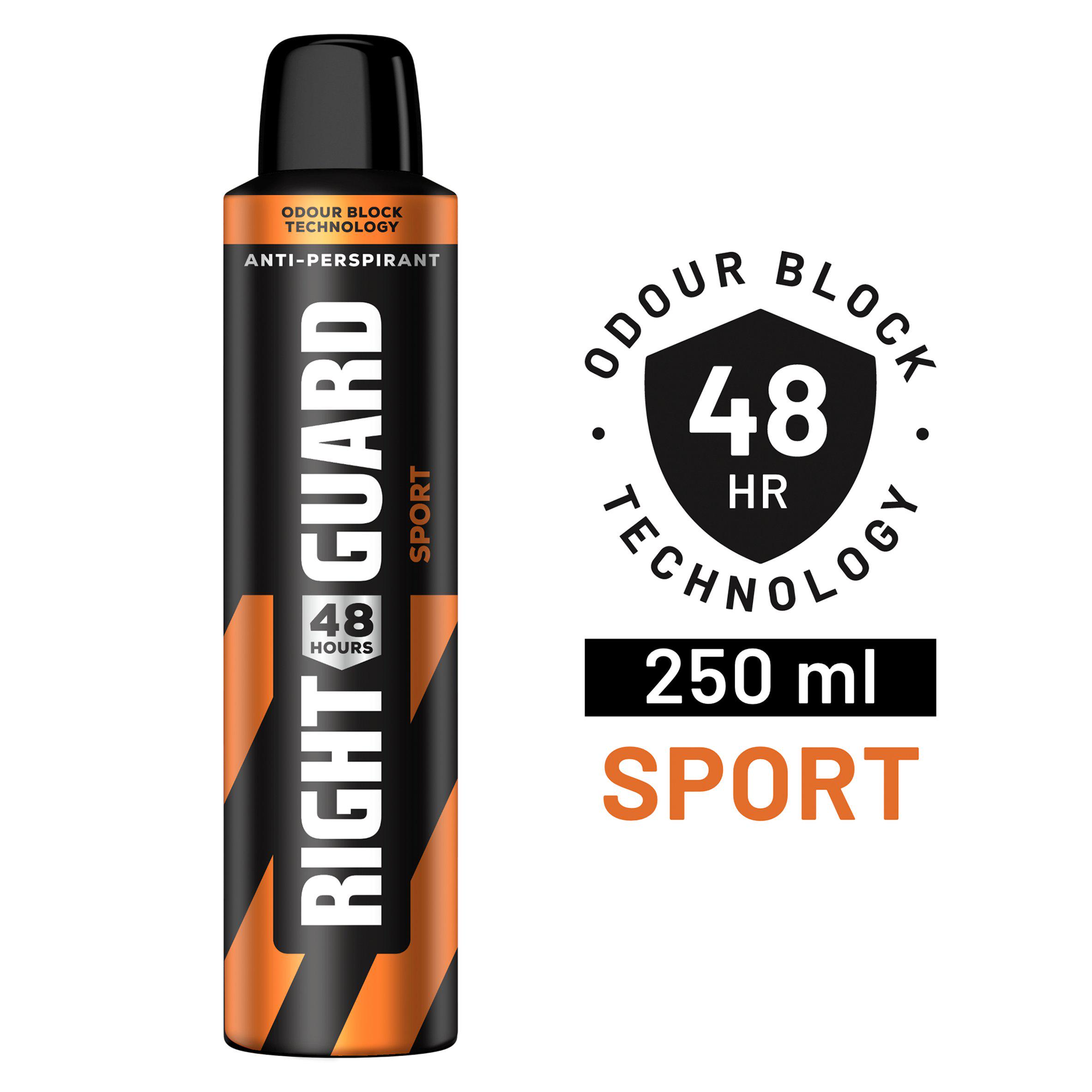Right Guard Men 48h Antiperspirant Deodorant Sport 250ml
