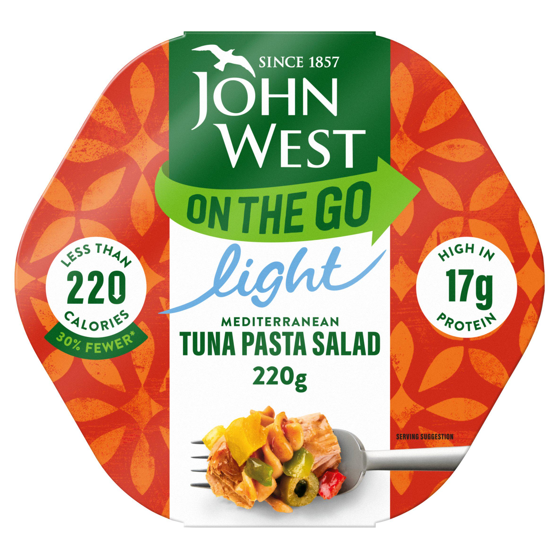 John West Light Lunch, Mediterranean Style Tuna Salad 220g