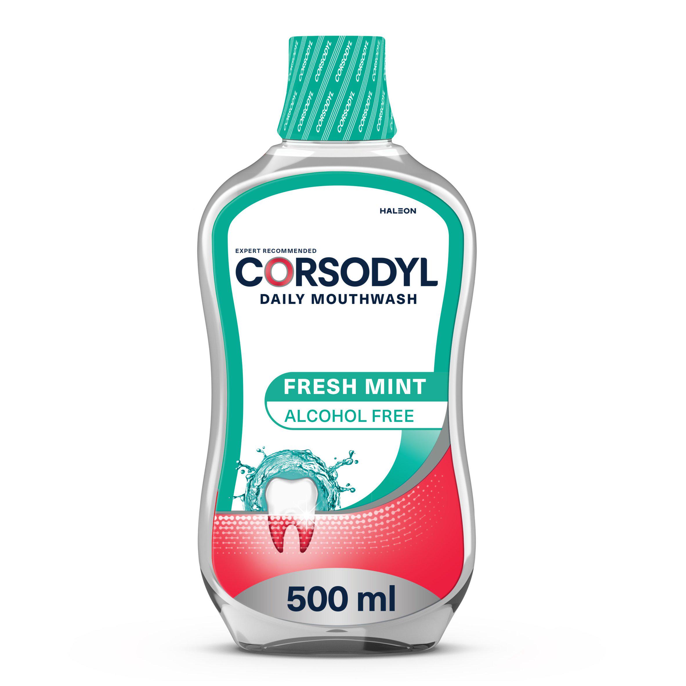 Corsodyl Daily Gum Mouthwash Antibacterial Alcohol-Free