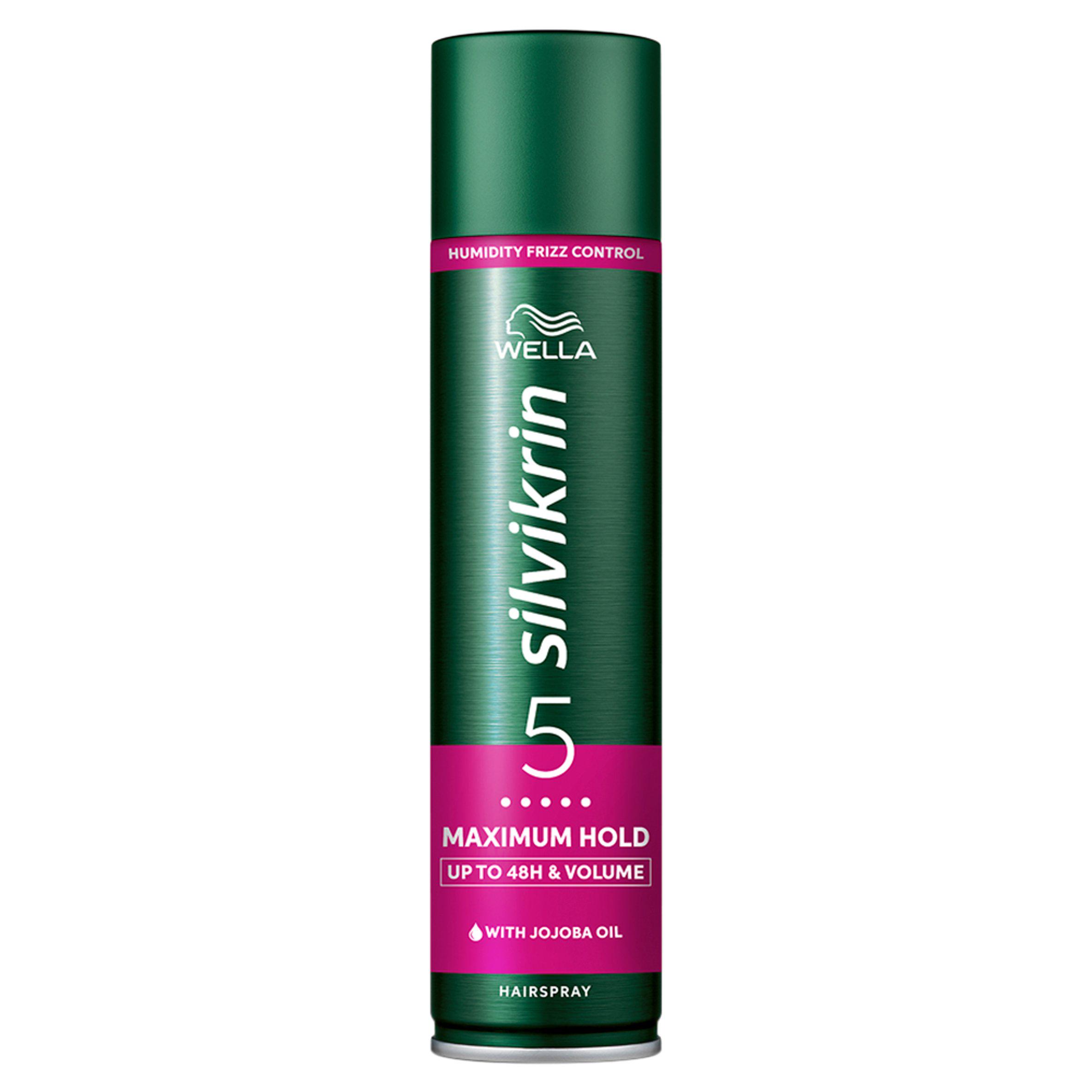 Wella Silvikrin Maximum Hold Hairspray 400ml