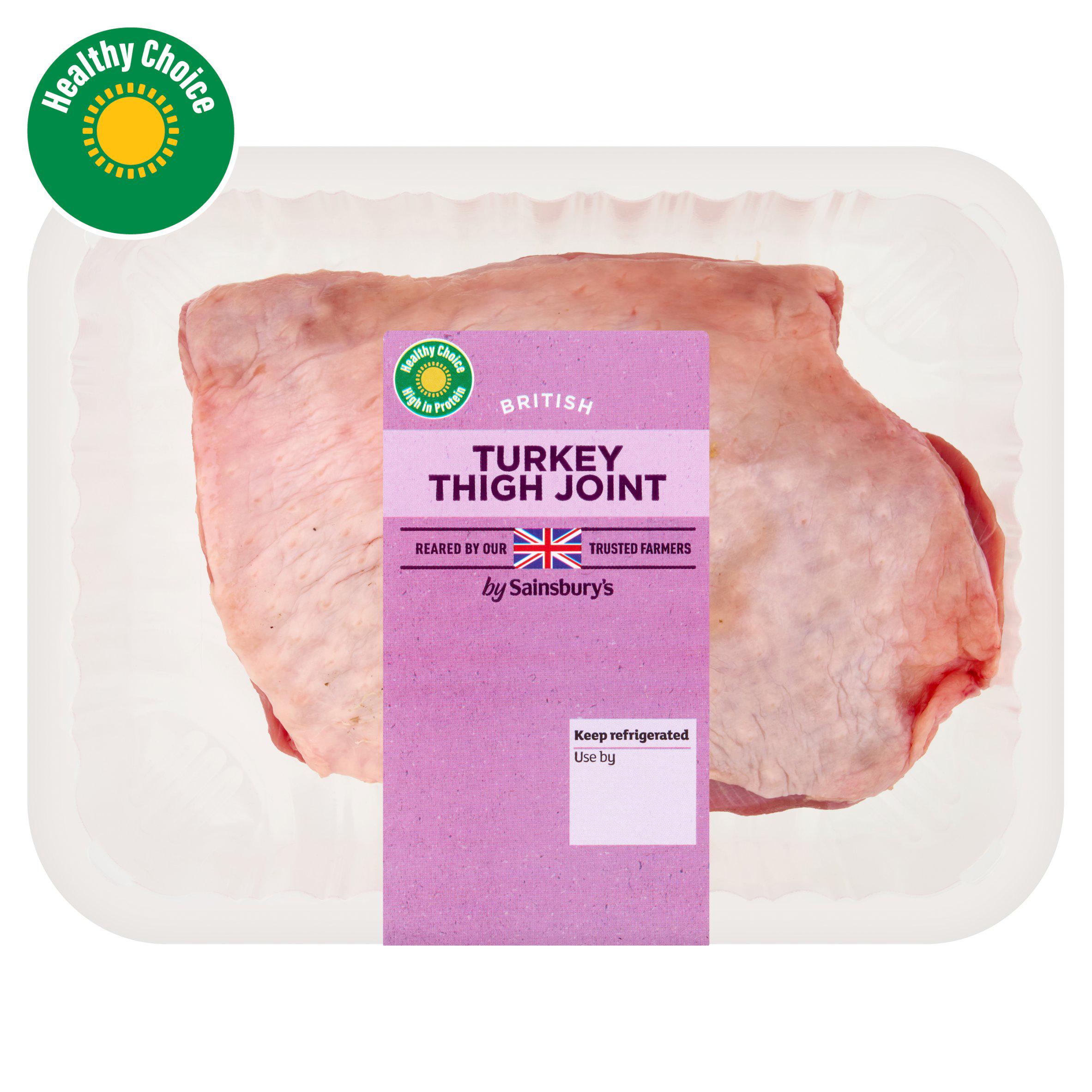 Sainsbury's Fresh British Turkey Thigh Joint 750g