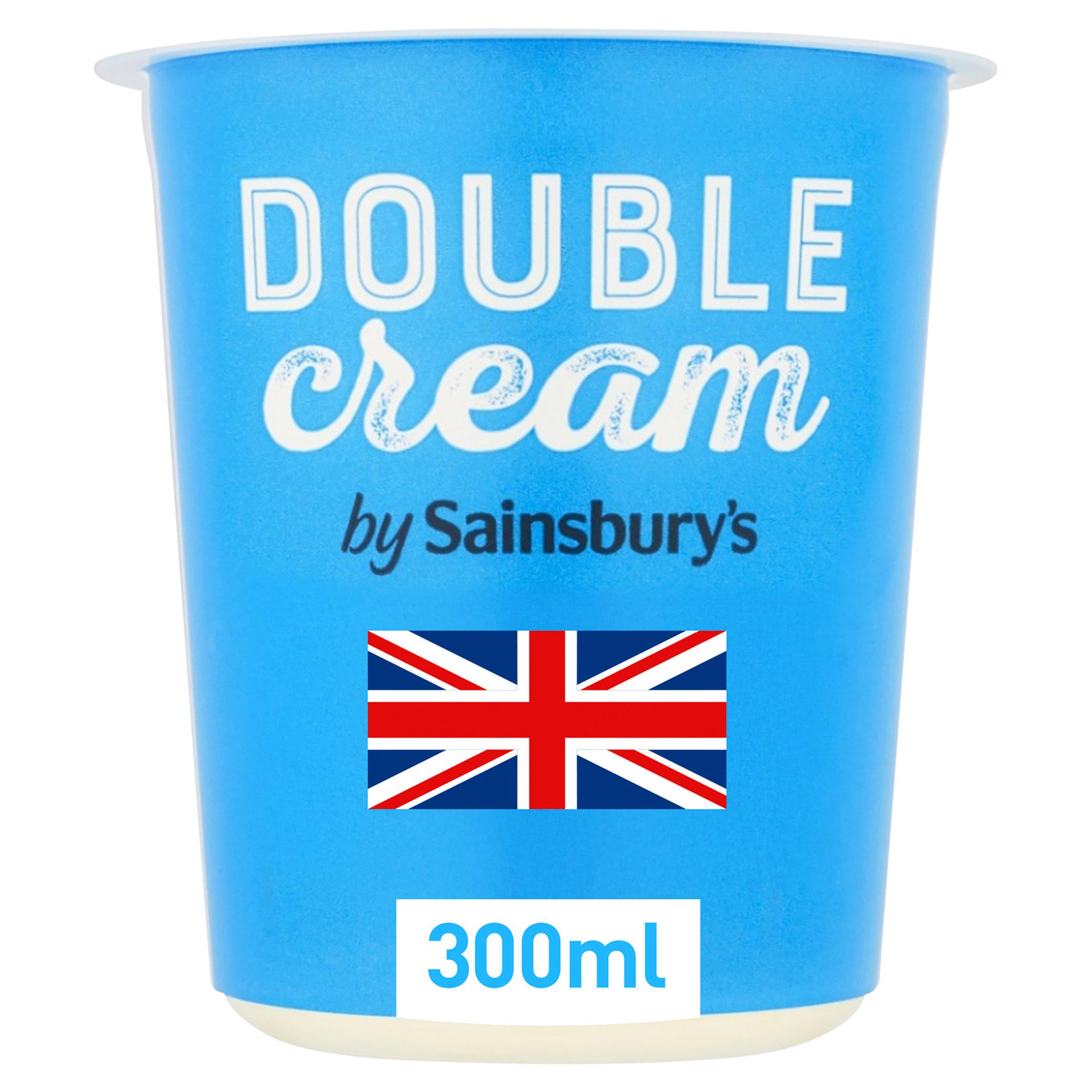 Sainsbury's Double Cream 300ml