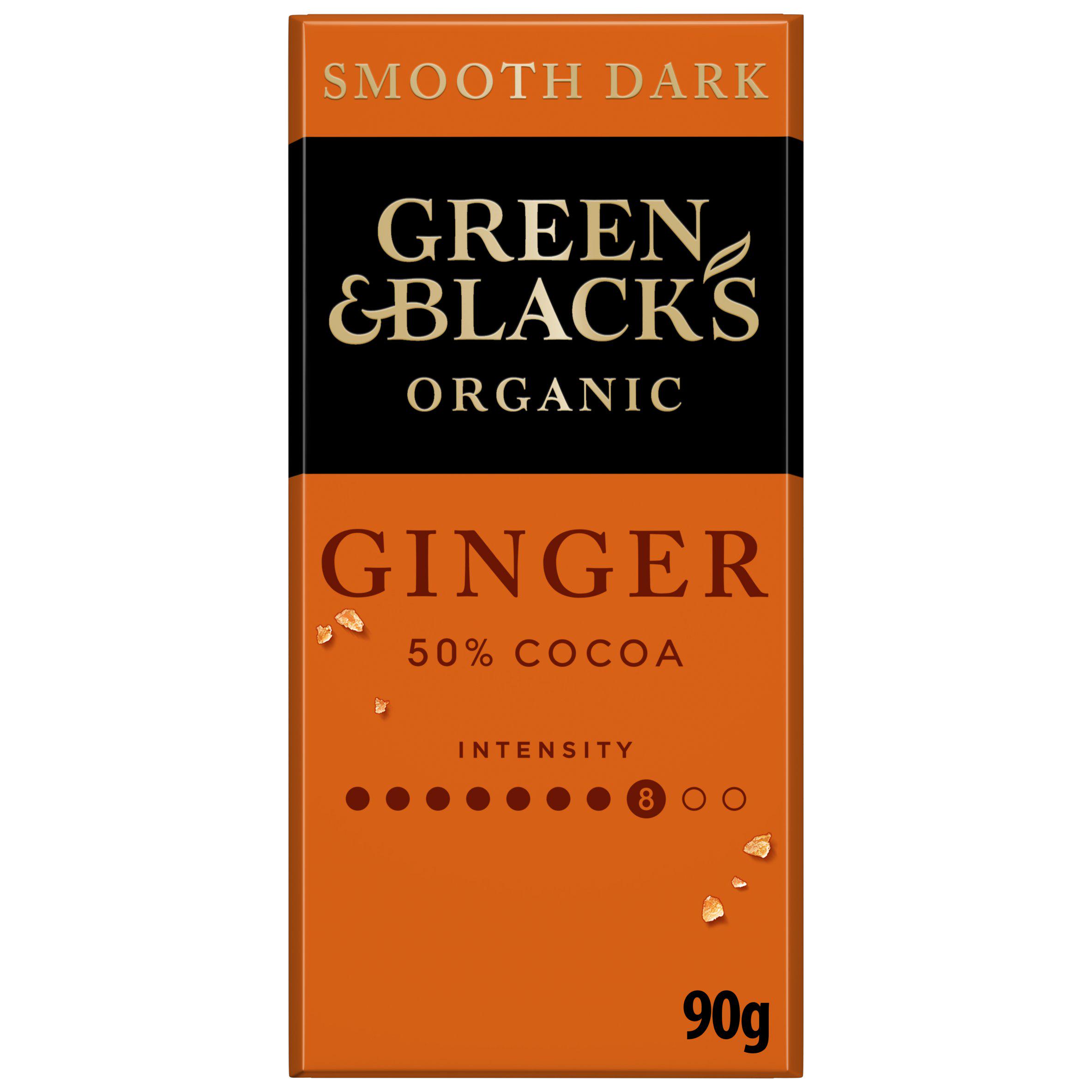 Green & Black's Organic Ginger Dark Chocolate Bar