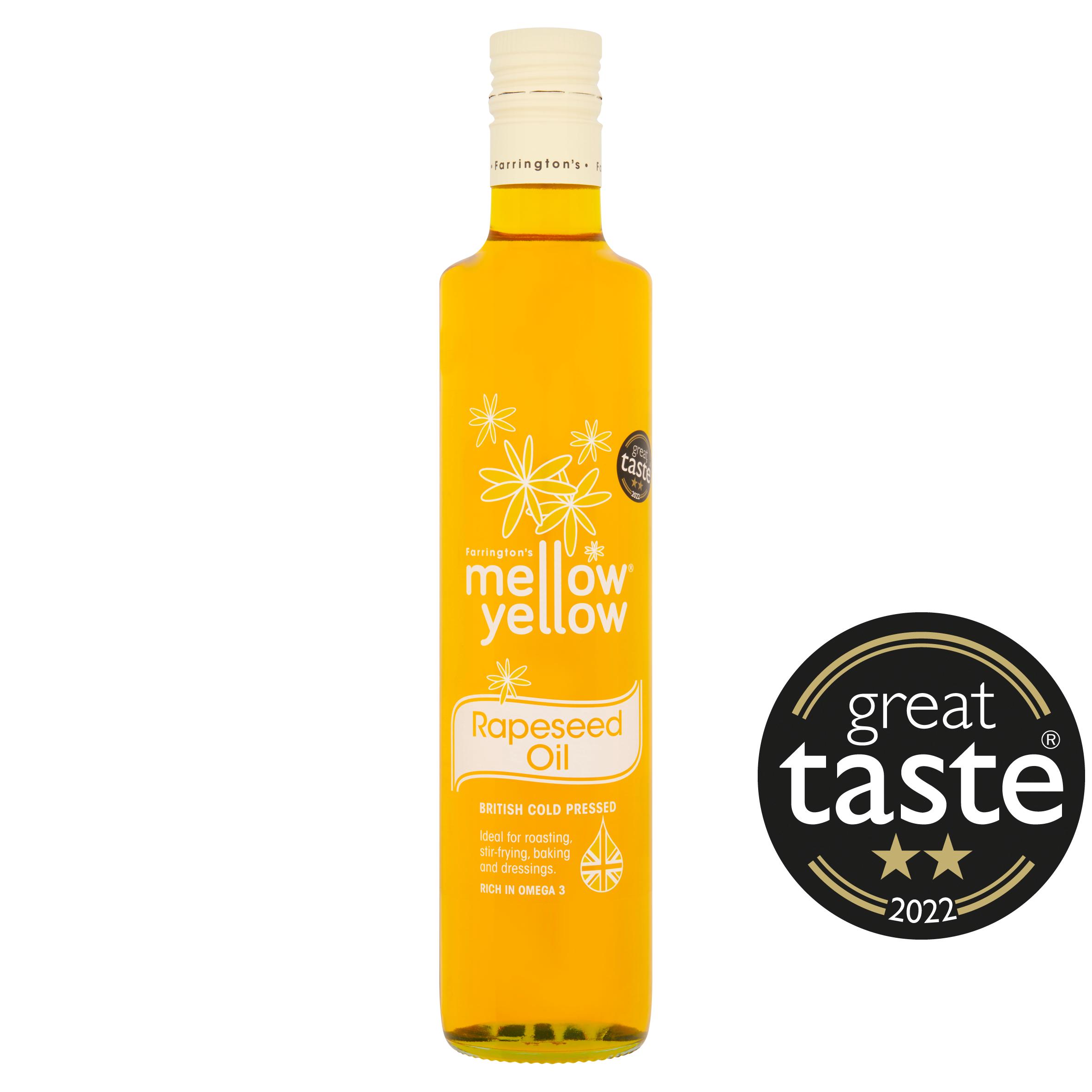 Farrington's Mellow Yellow Cold Pressed Rapeseed Oil 500ml thumbnail 2