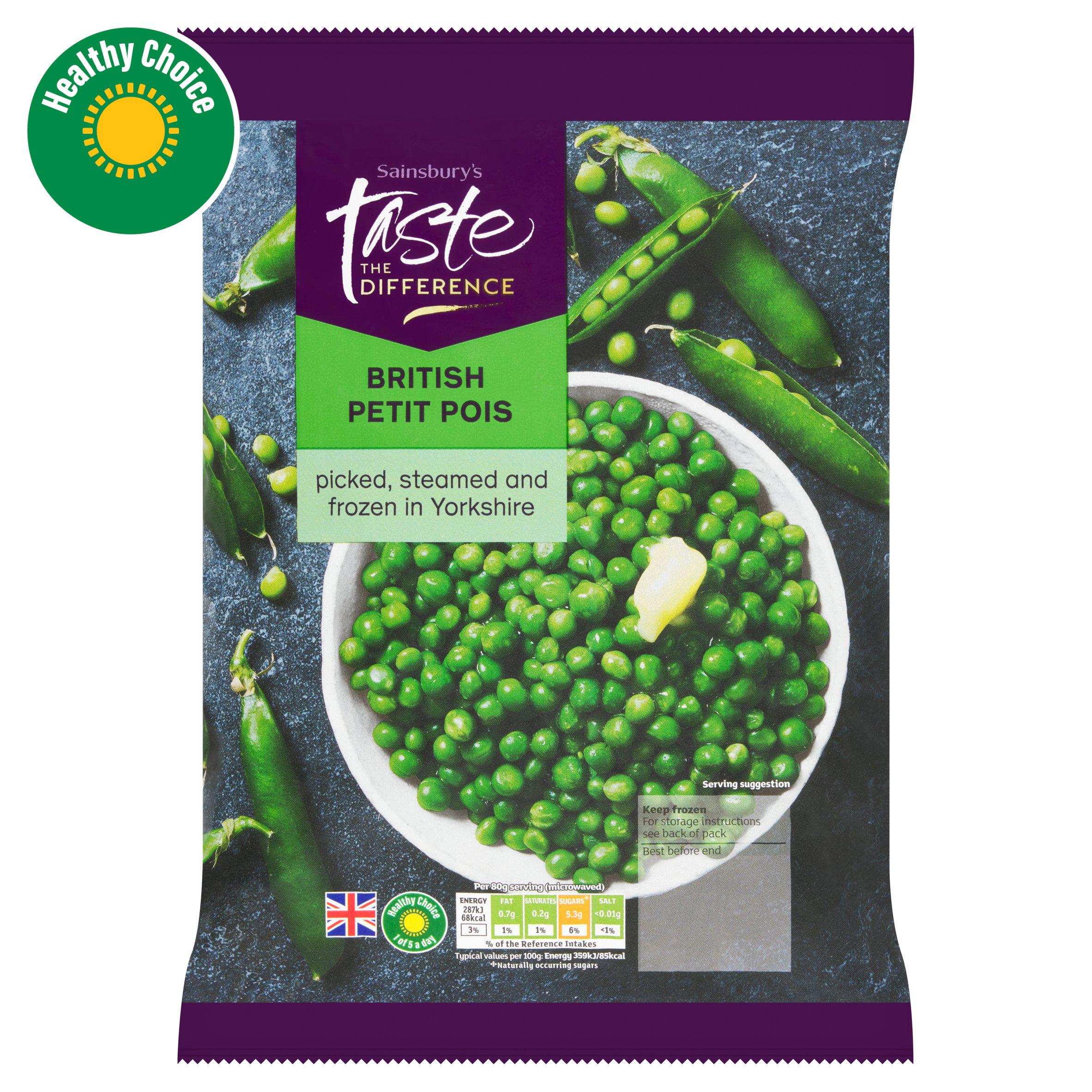 Sainsbury's Petit Pois, Taste the Difference 750g