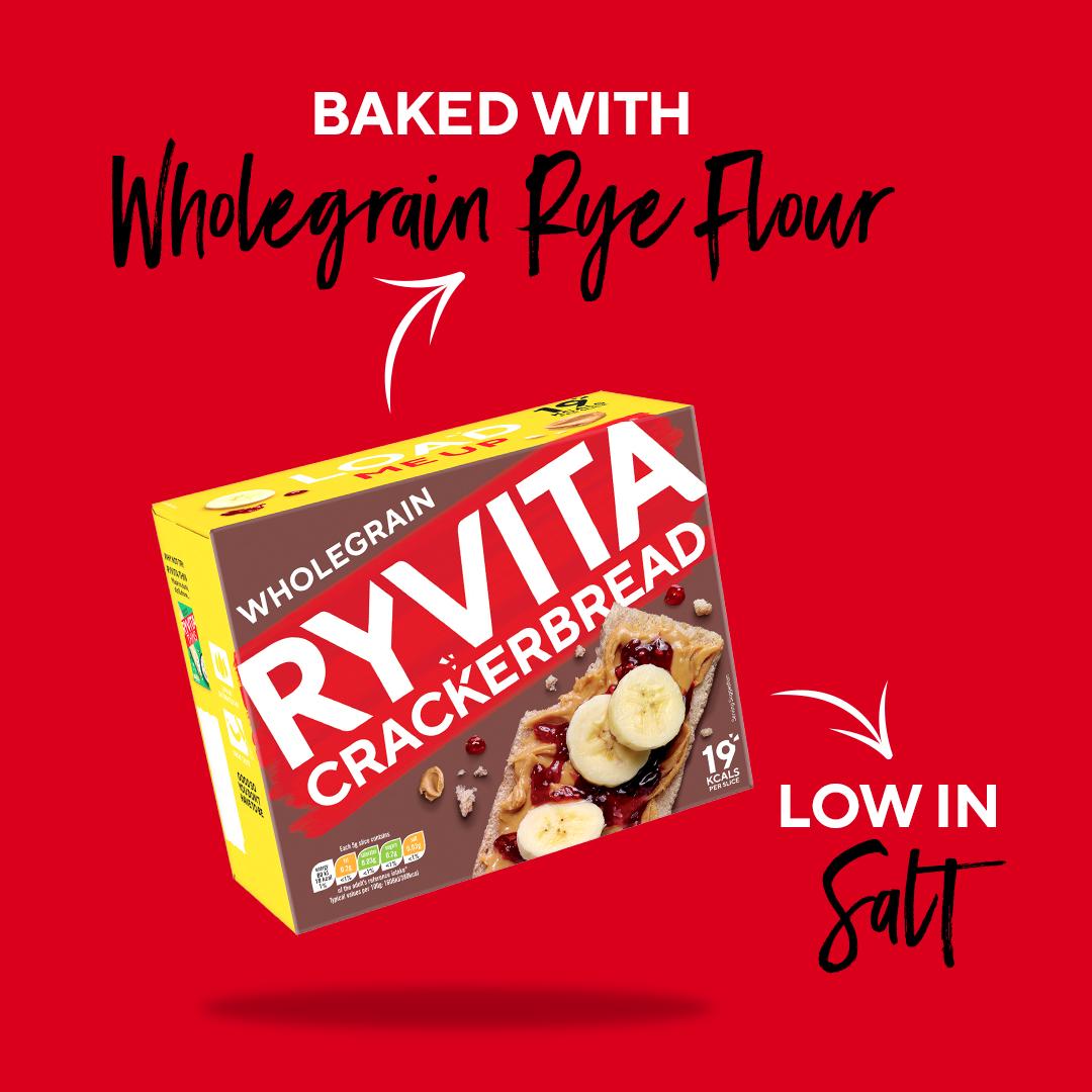 Ryvita Crackerbread Wholegrain Crackers 125g thumbnail 5