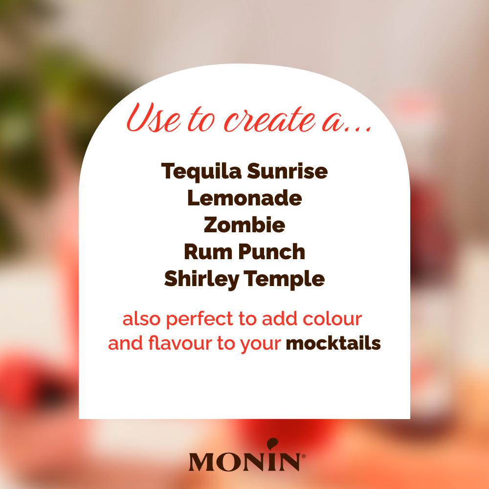 Monin Grenadine Syrup 25cl thumbnail 3