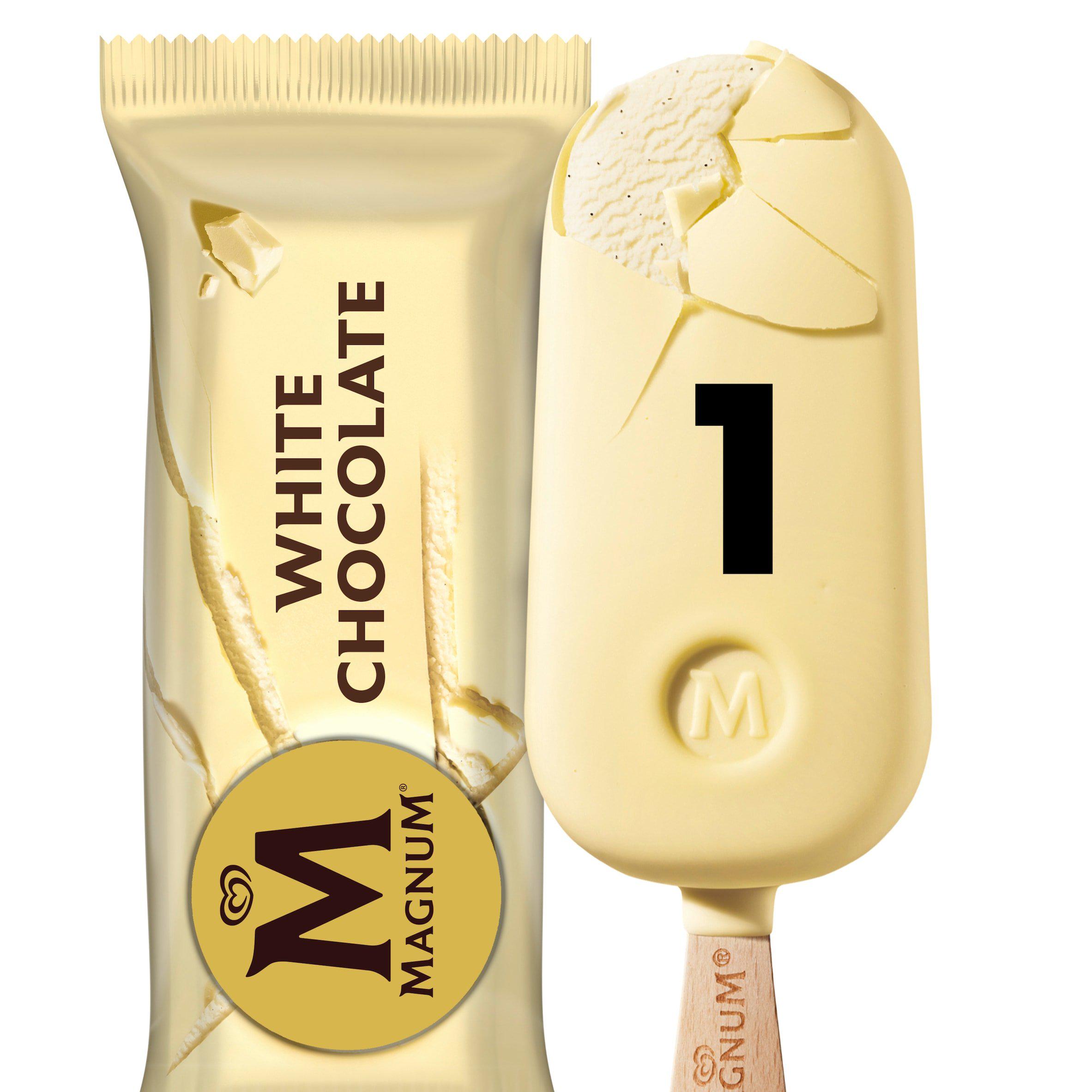 Magnum 110ml White Chocolate Ice Cream Stick