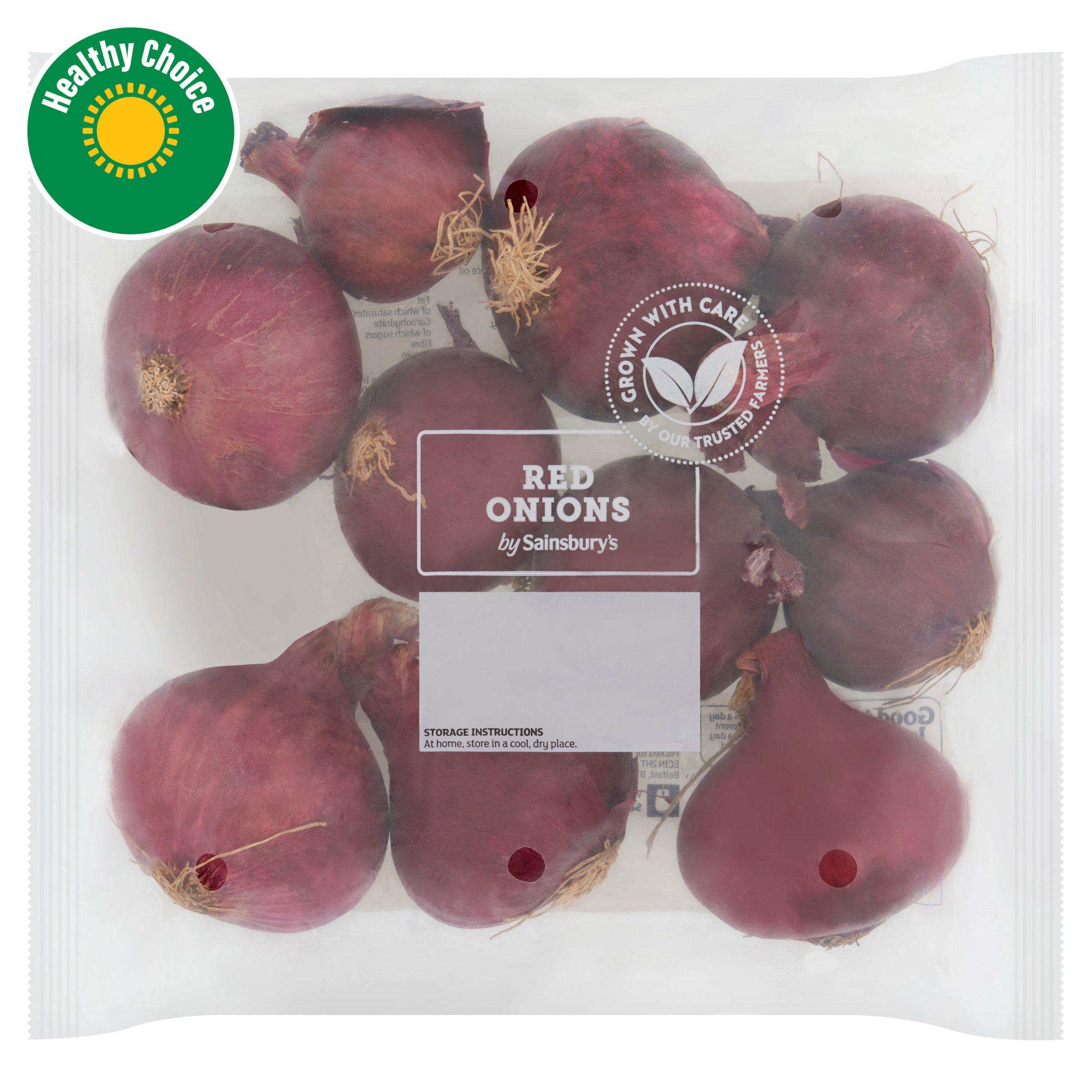 Sainsbury's Red Onions 1kg