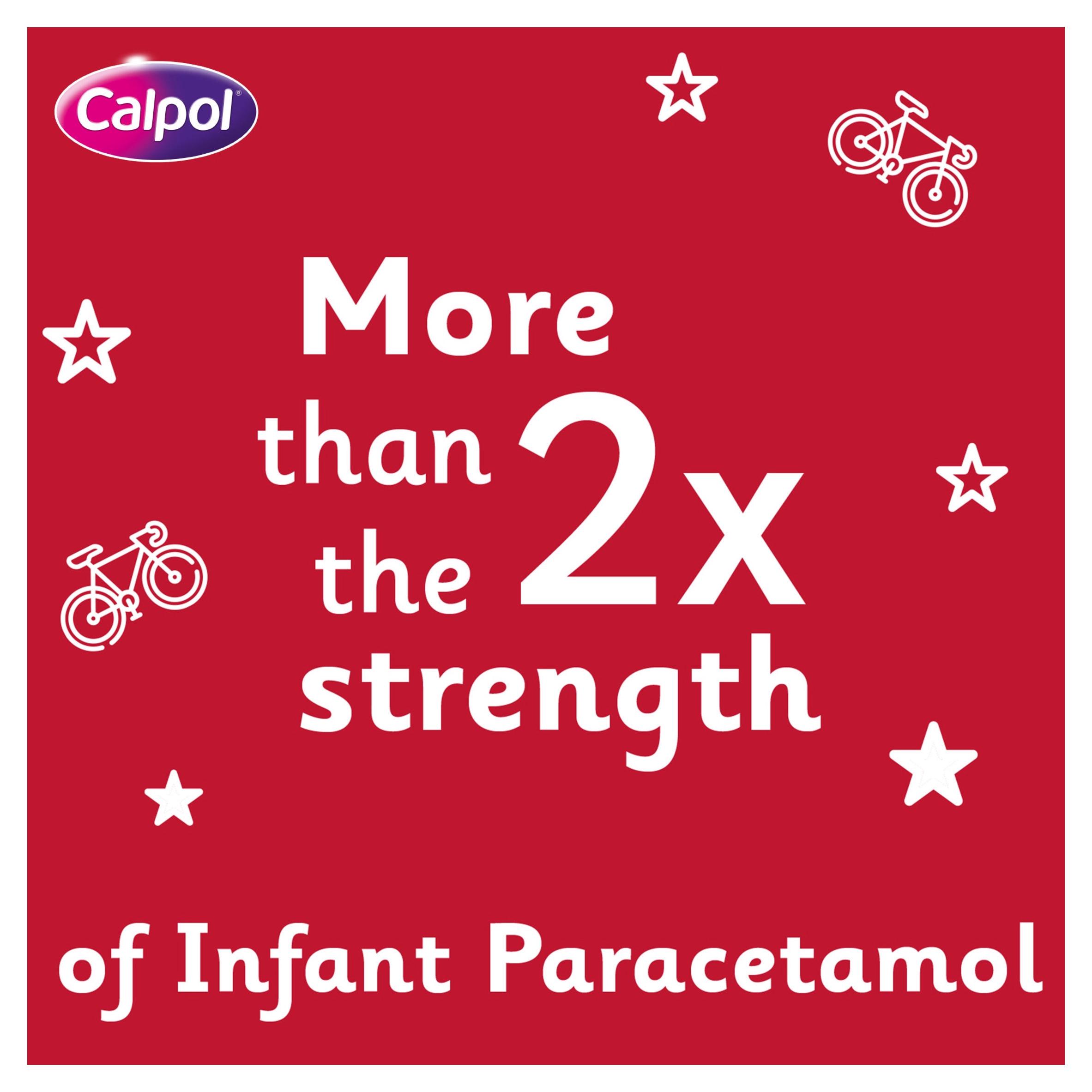 Calpol Six Plus 12 x 5ml Sugar Free Suspension Strawberry Paracetamol Sachets thumbnail 4
