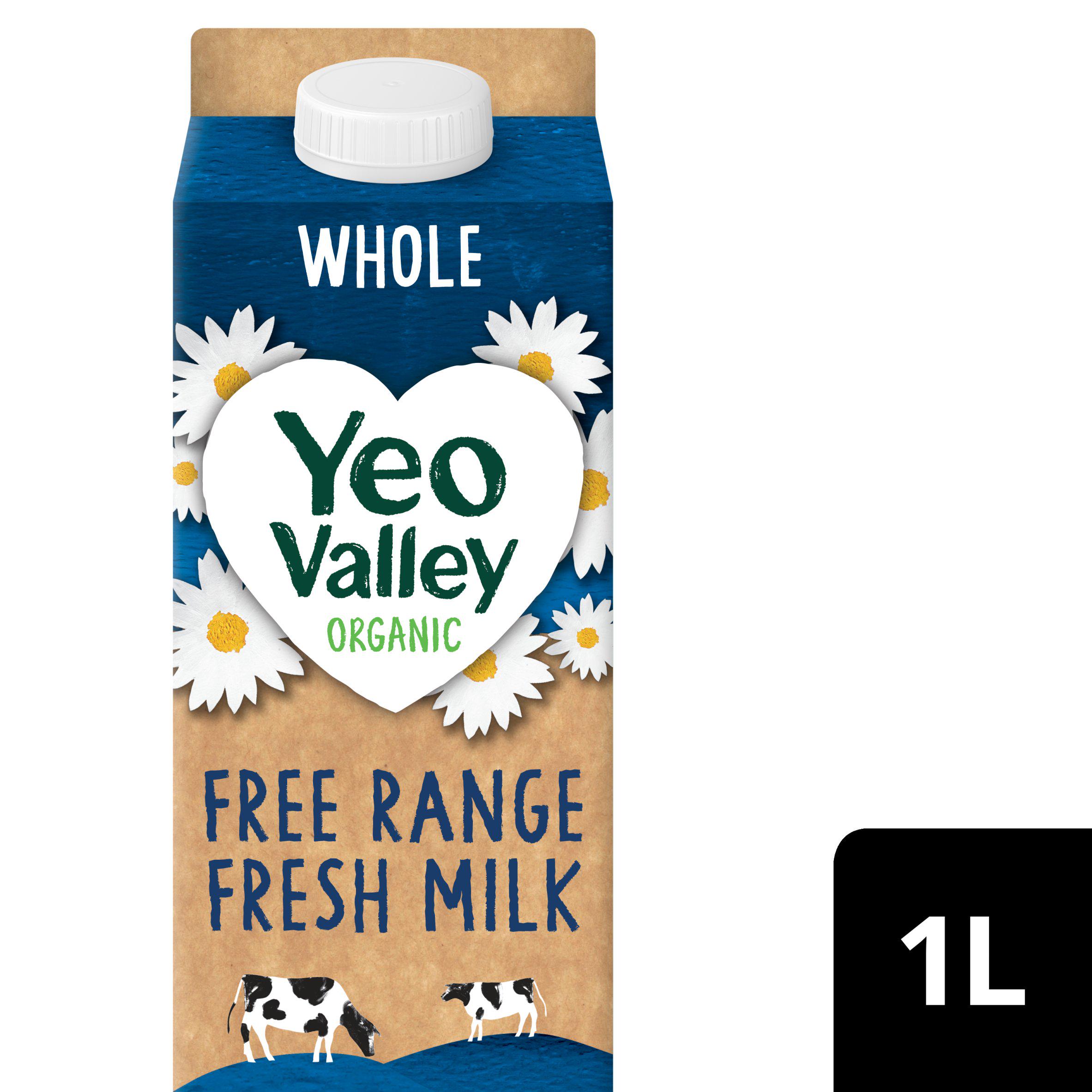 Yeo Valley Organic Fresh Whole Milk