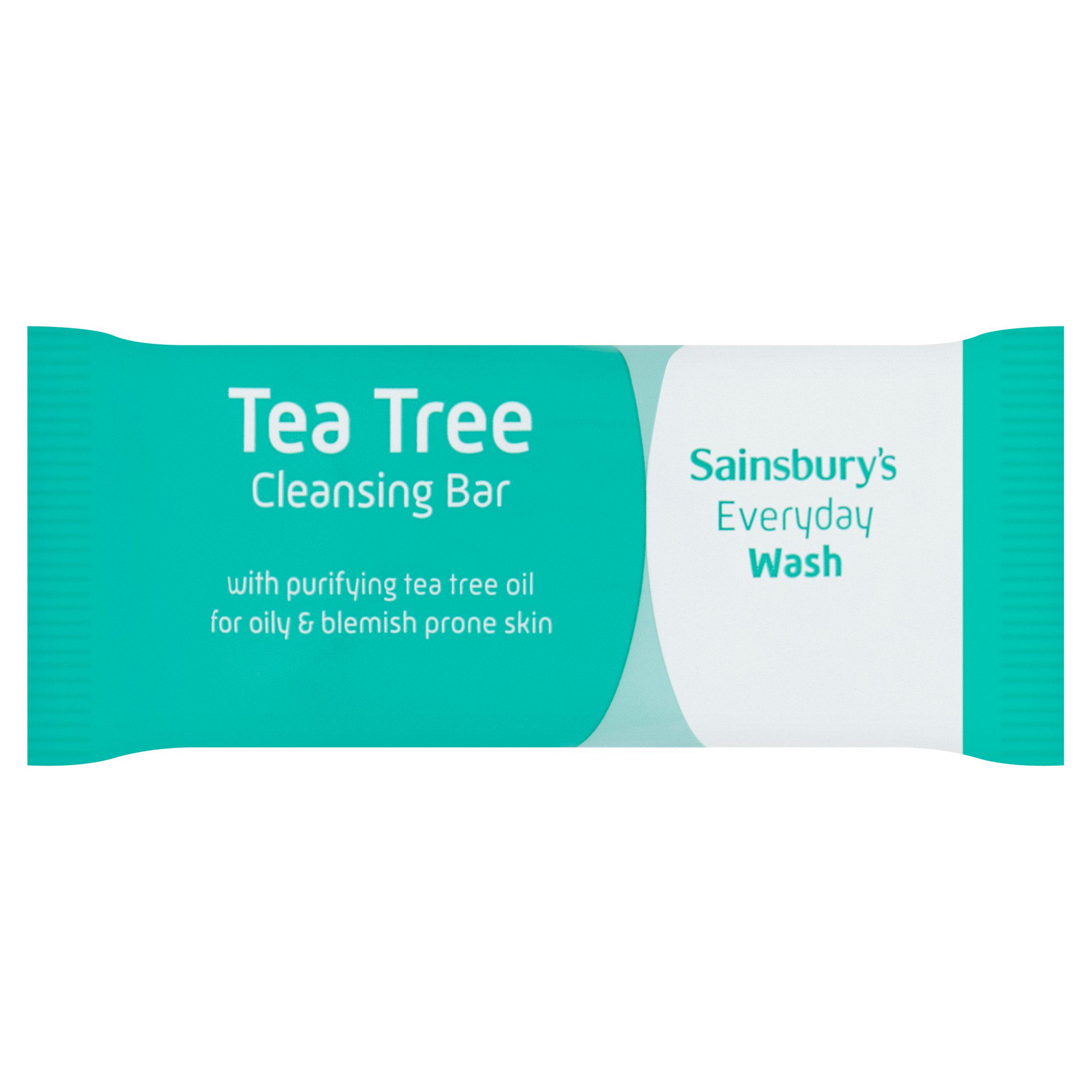 Sainsbury's Collection Tea Tree Bar Soap 125g