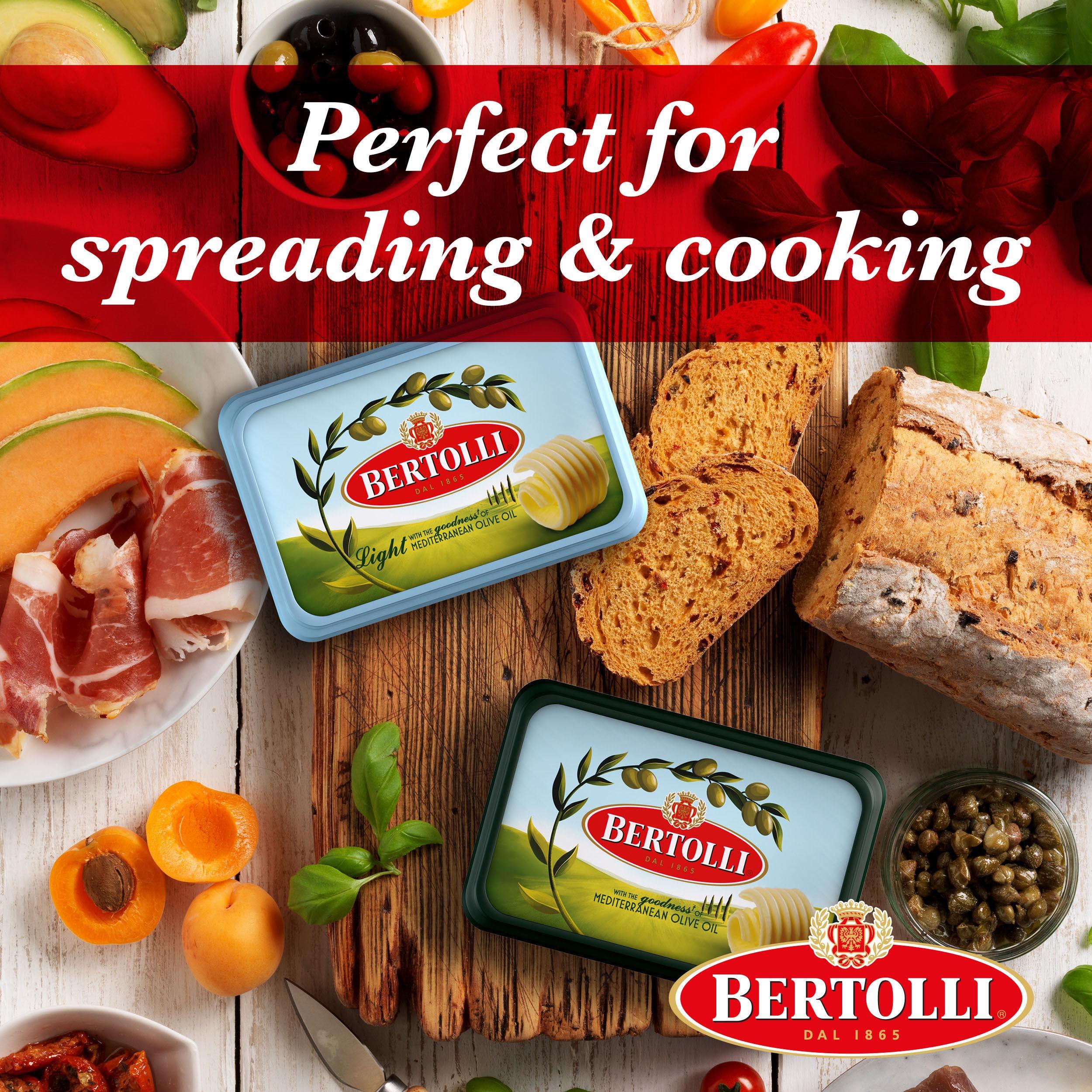 Bertolli Olive Oil Light Spread Alternative to Spreadable Butter 450g thumbnail 3