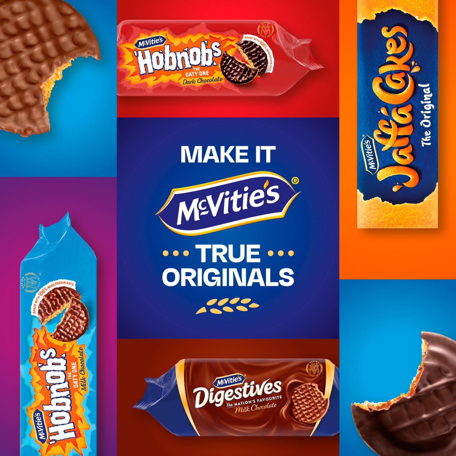 McVitie's Hobnob's Biscuits The Oaty One Dark Chocolate 262g thumbnail 4